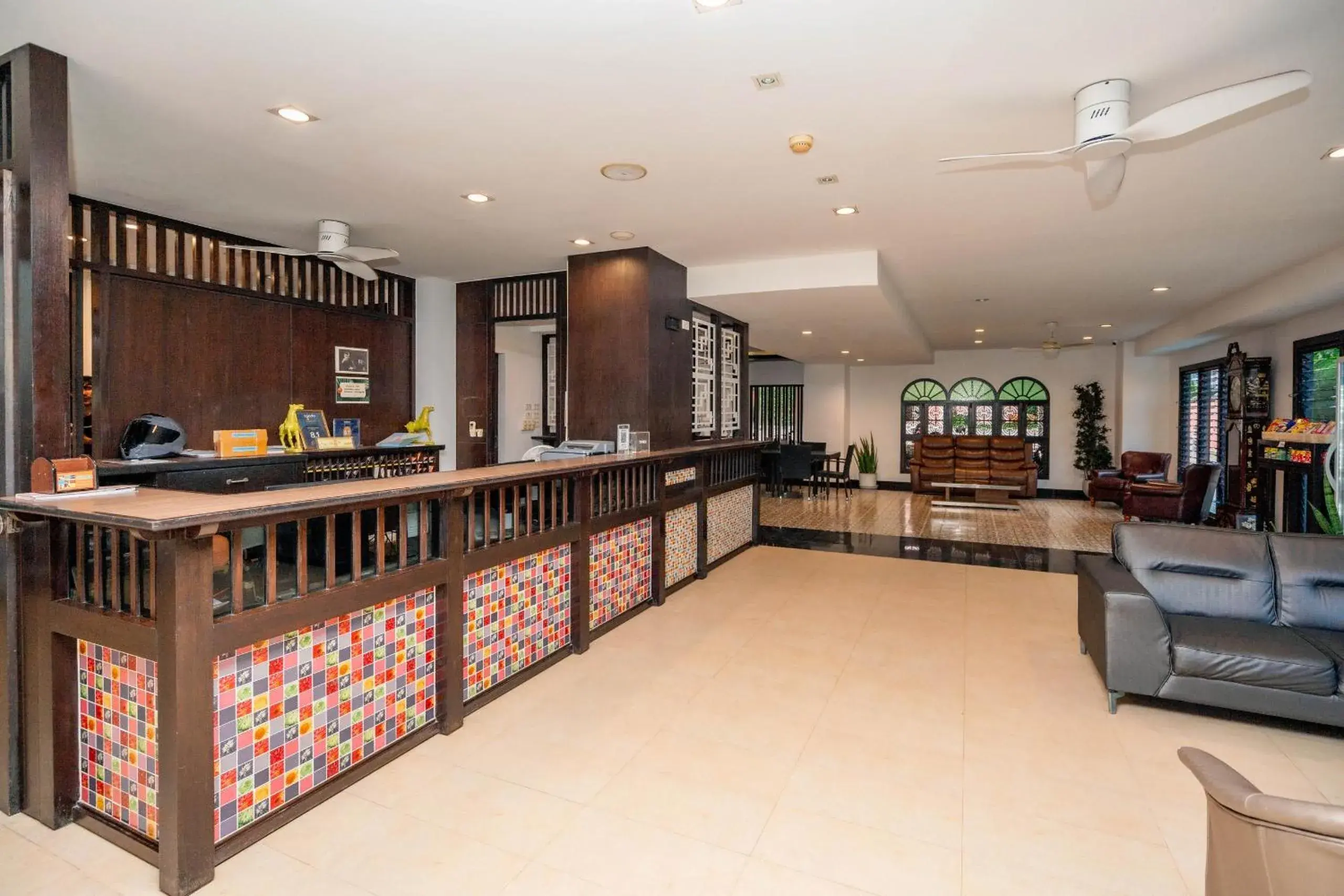 Lobby or reception in Ratana Hotel Chalong Lobby or reception in Ratana Hotel Chalong