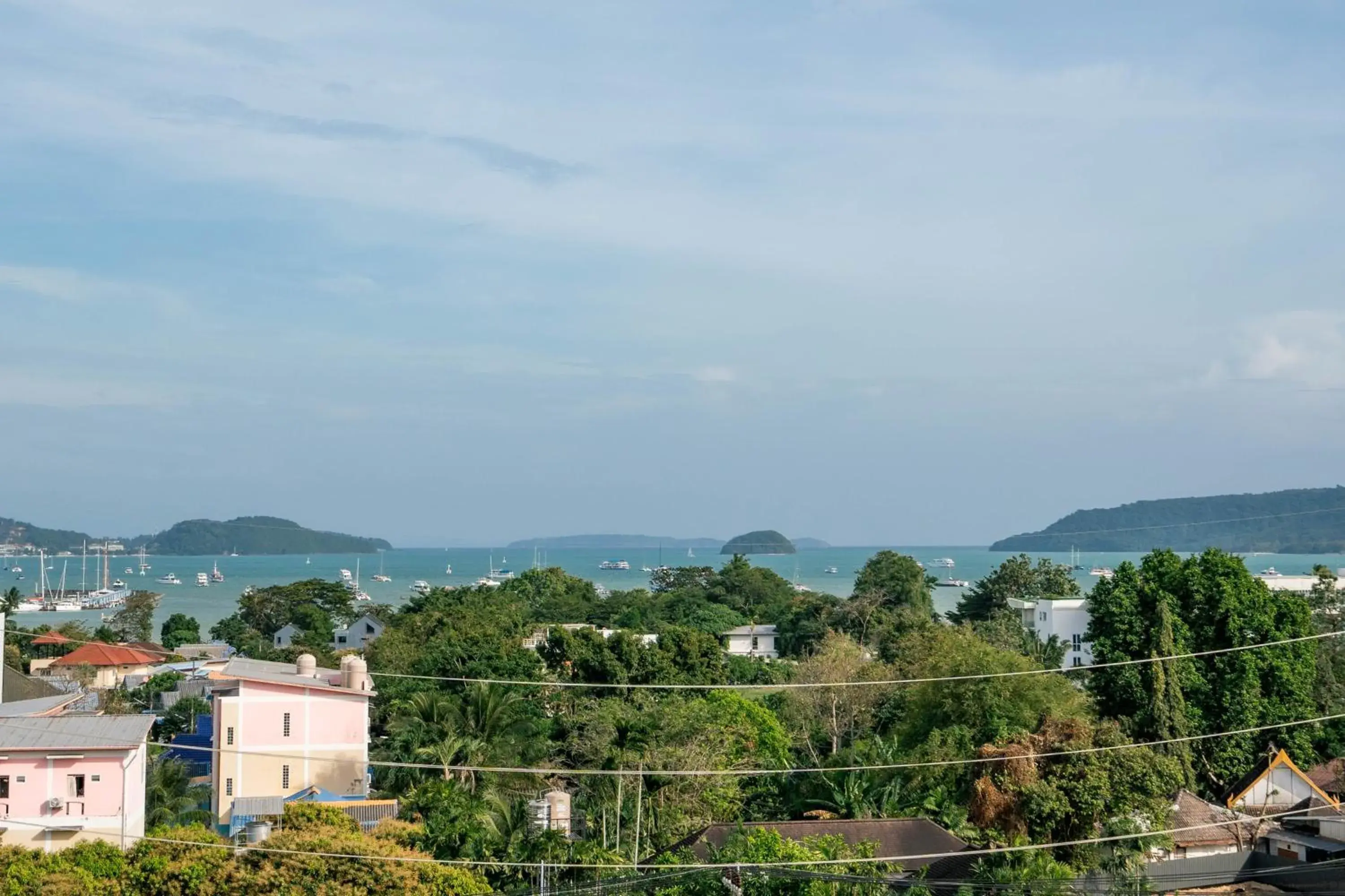 Sea view in Ratana Hotel Chalong Sea view in Ratana Hotel Chalong