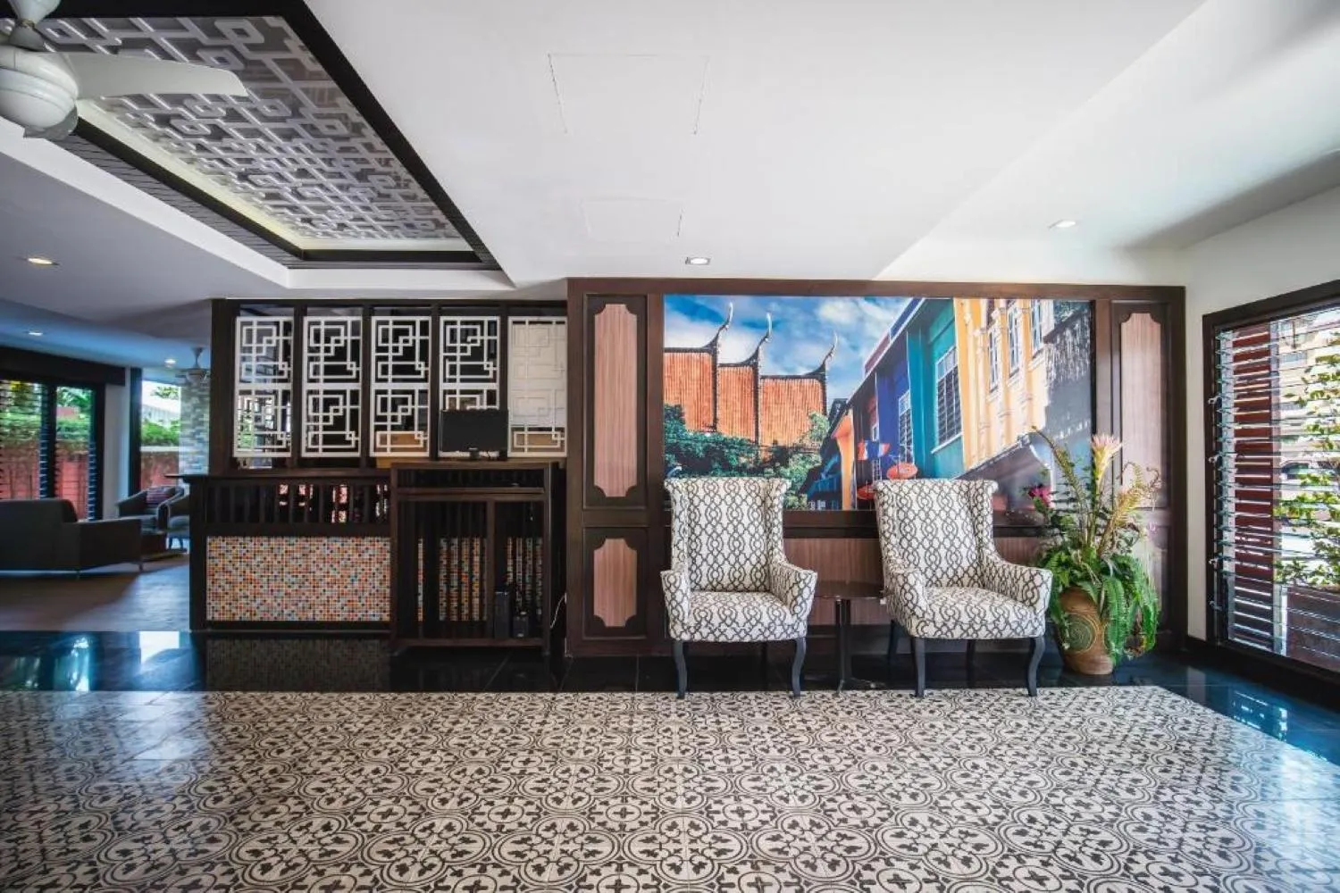 Lobby or reception in Ratana Hotel Chalong