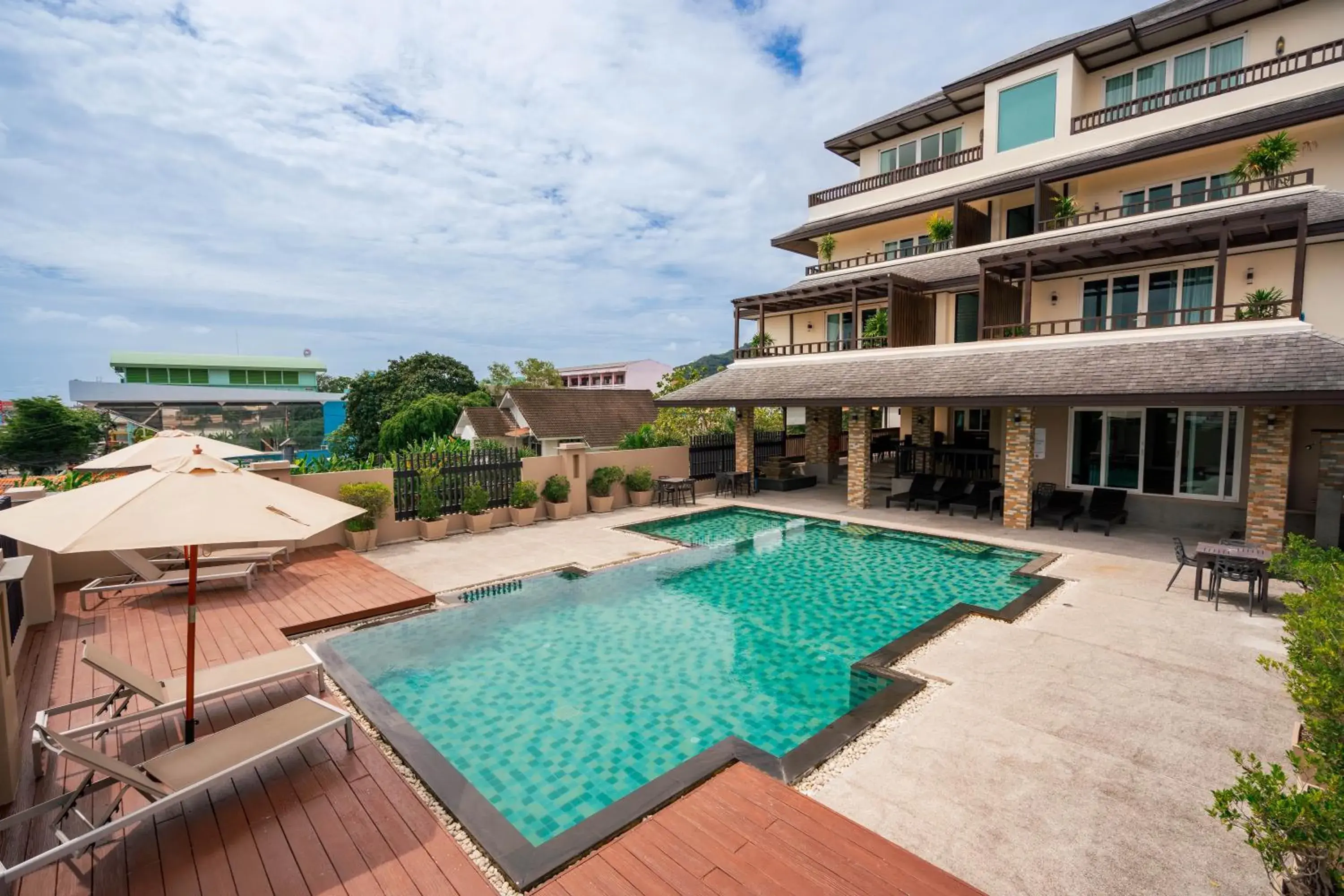 Swimming pool in Ratana Hotel Chalong Swimming pool in Ratana Hotel Chalong