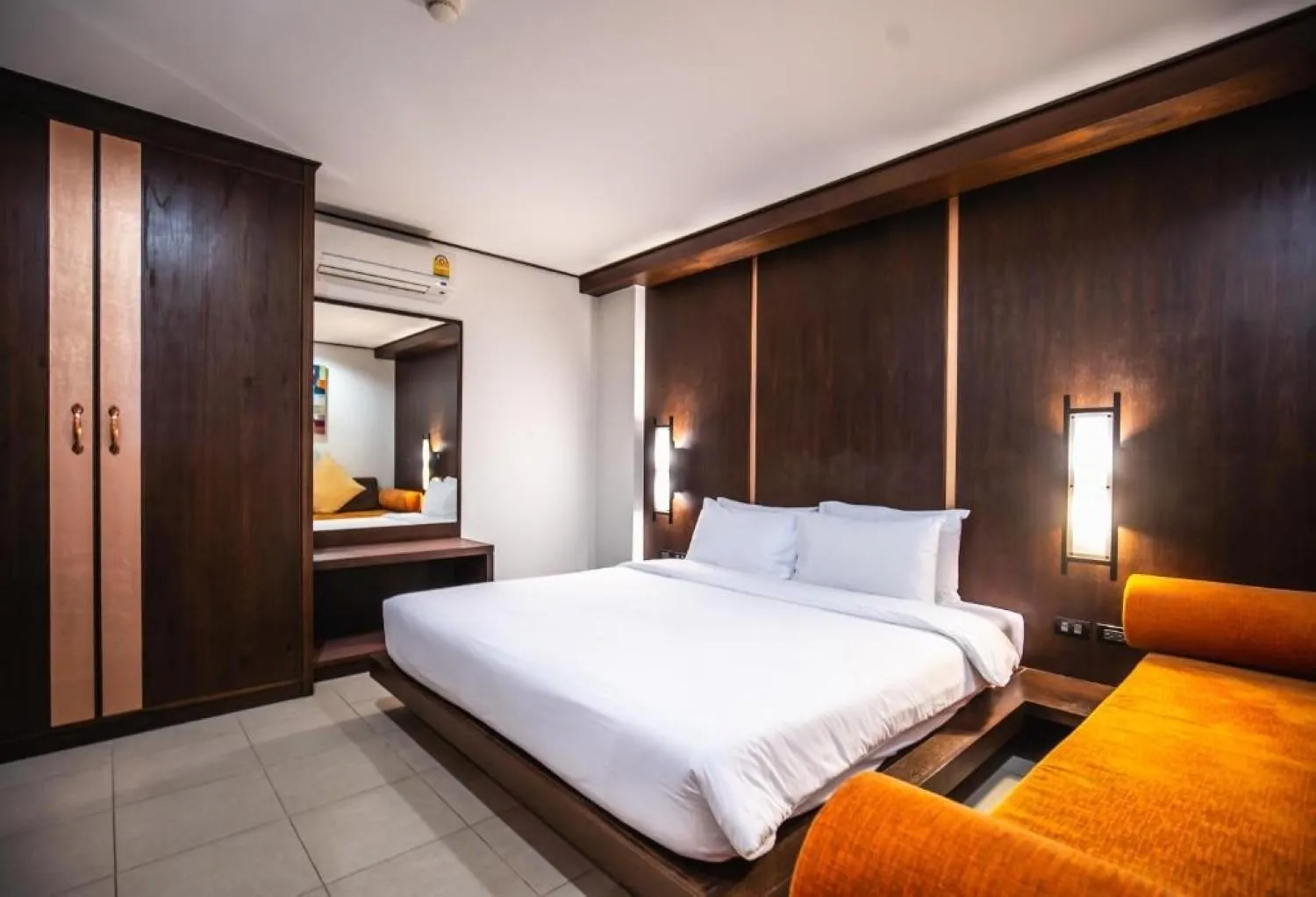 Bed in Ratana Hotel Chalong