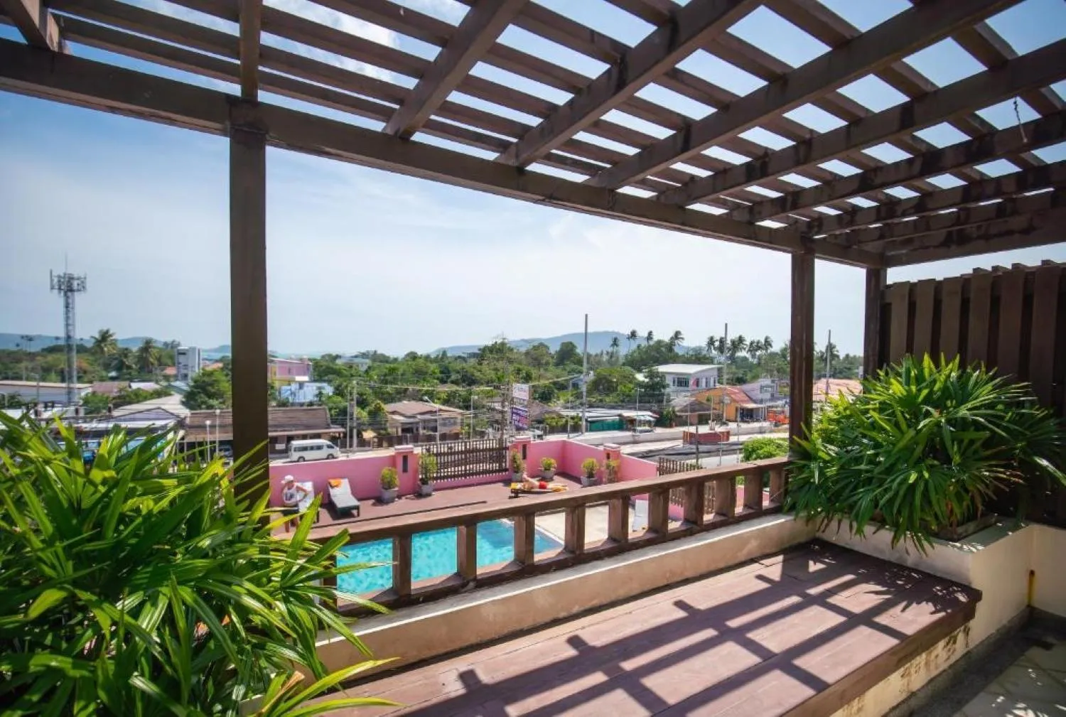 Balcony/Terrace in Ratana Hotel Chalong