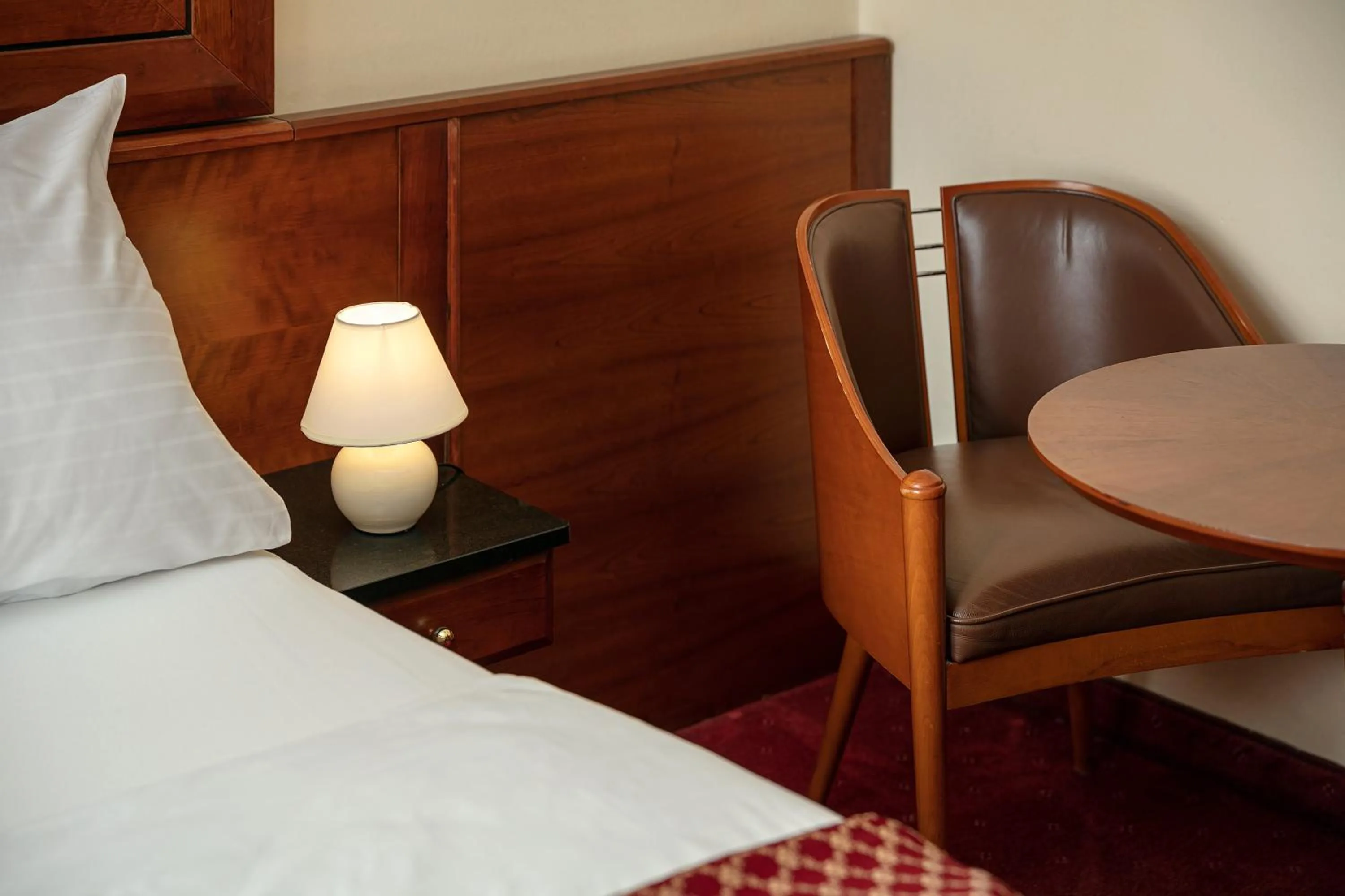 Bed in Spa Hotel Villa Smetana