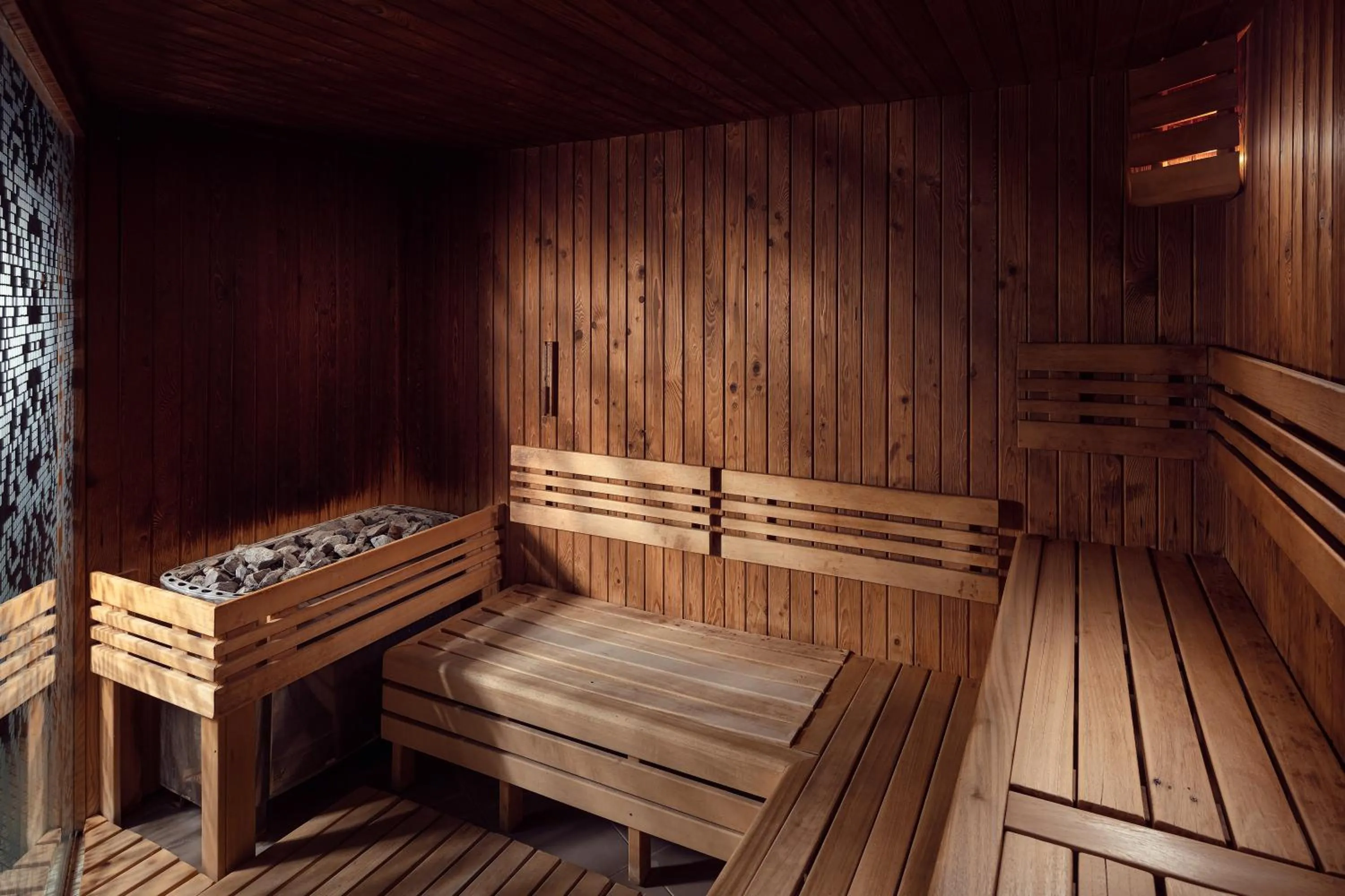 Sauna in Spa Hotel Villa Smetana
