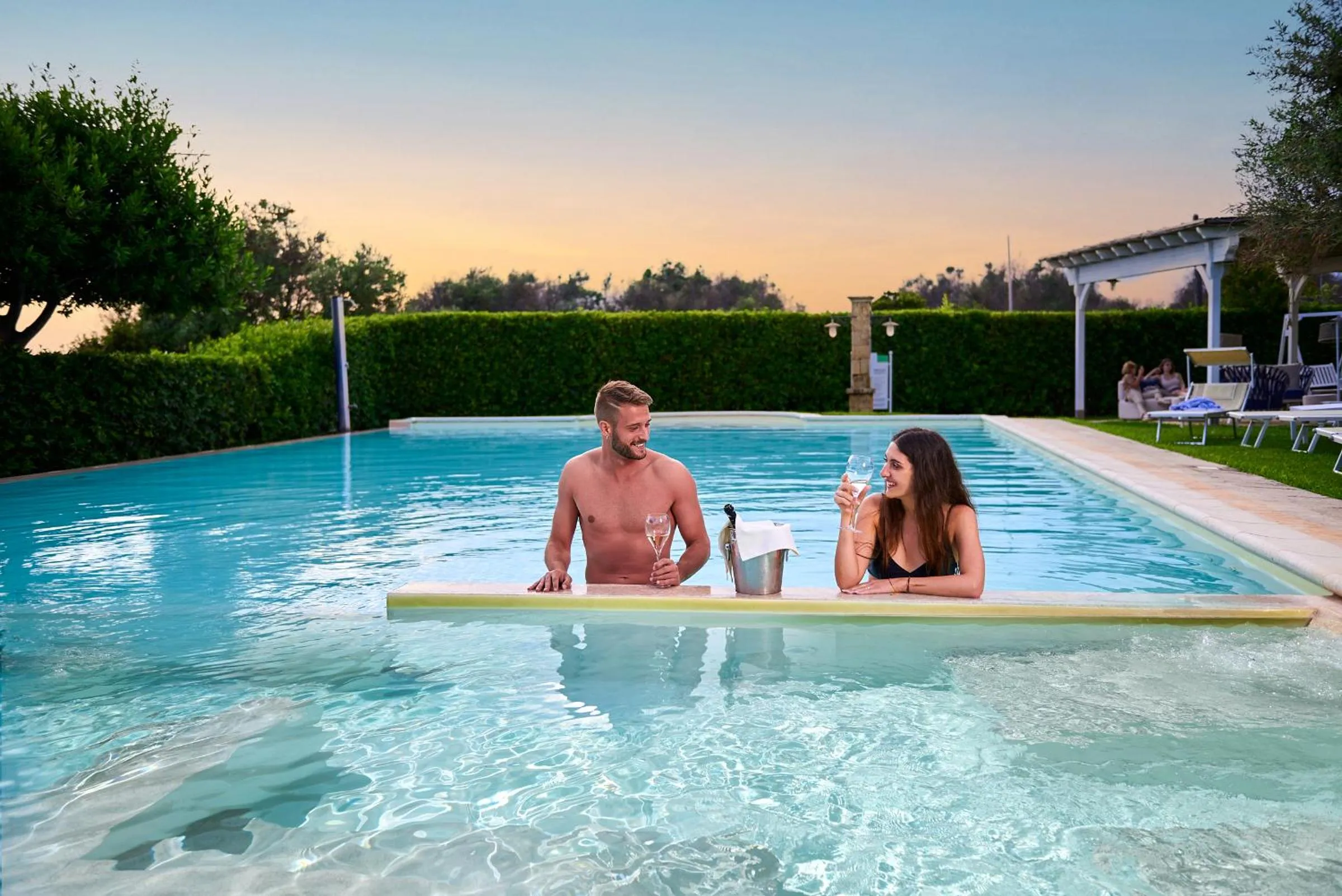 Swimming pool in Hotel Montecallini - Adult Only 14