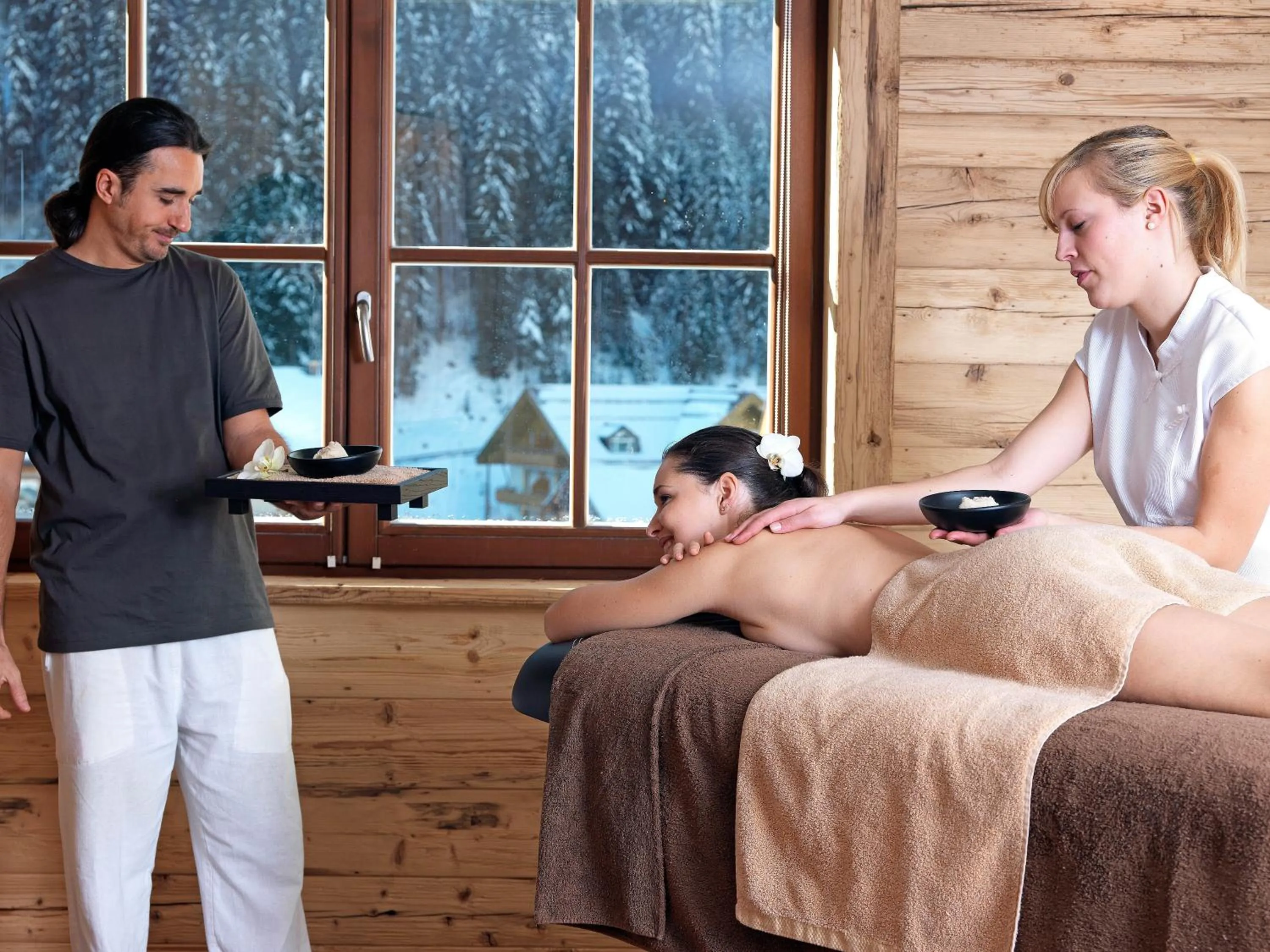 Massage in Granbaita Dolomites