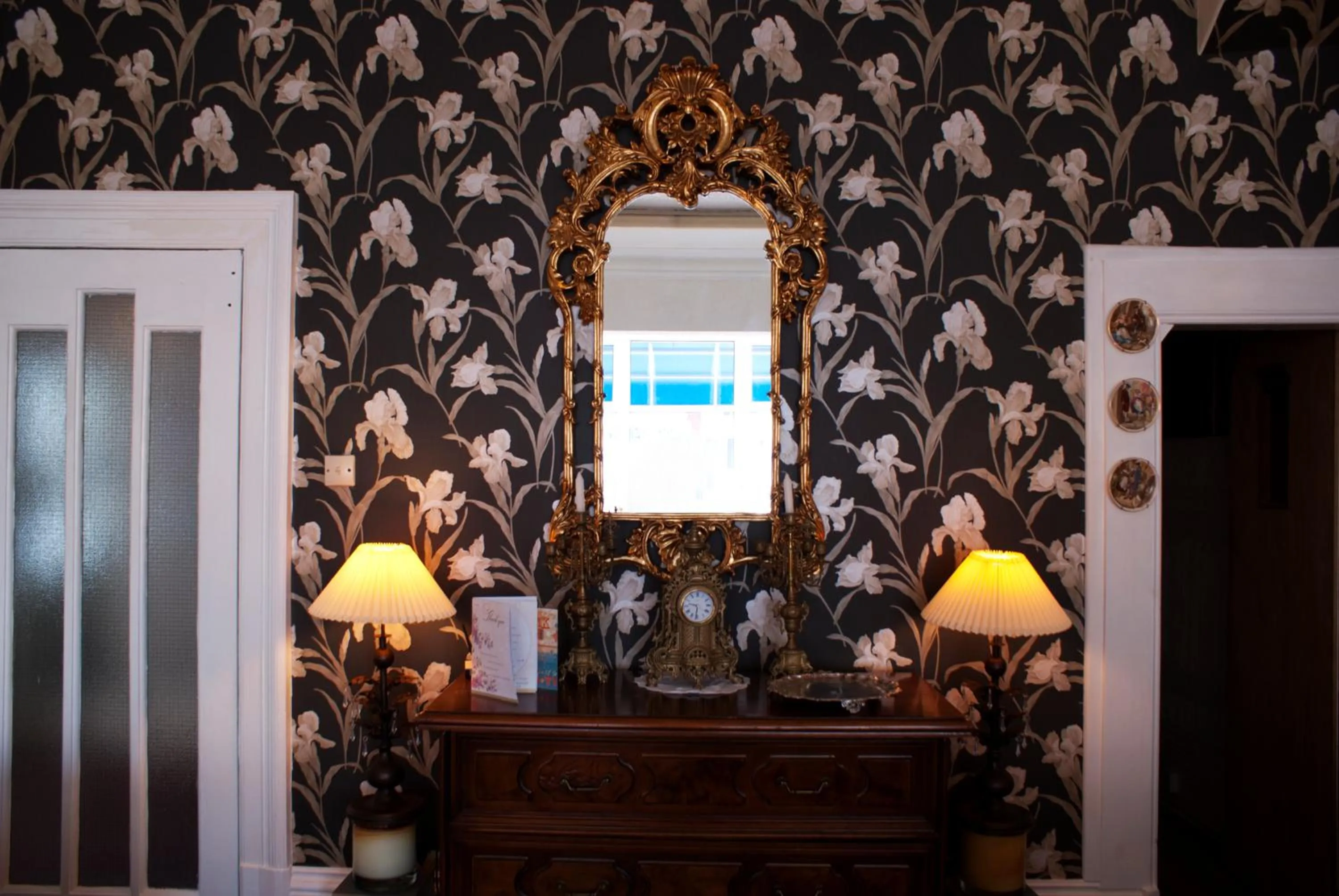 Decorative detail in The Highfield Private Hotel