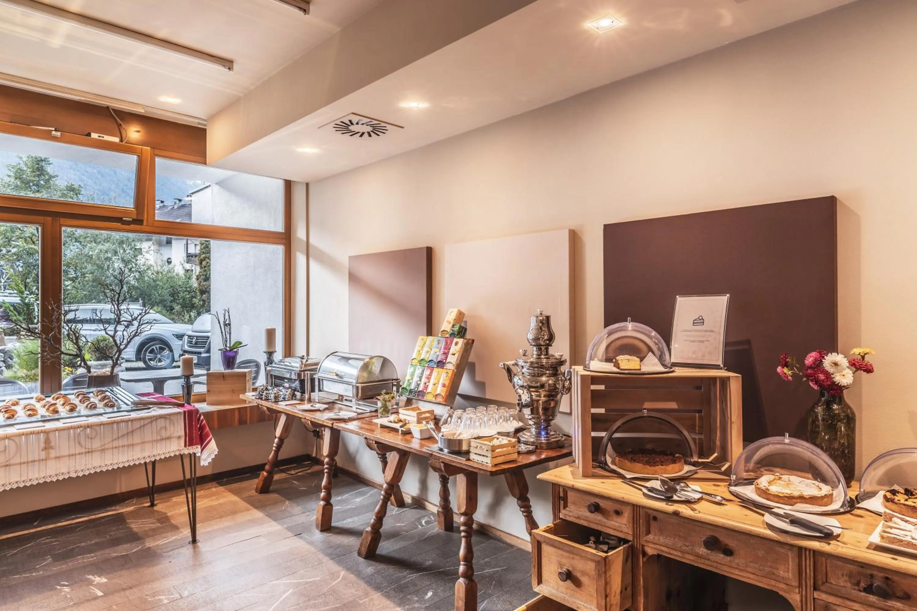 Buffet breakfast in Feldmilla Design Hotel - Wellness & SPA