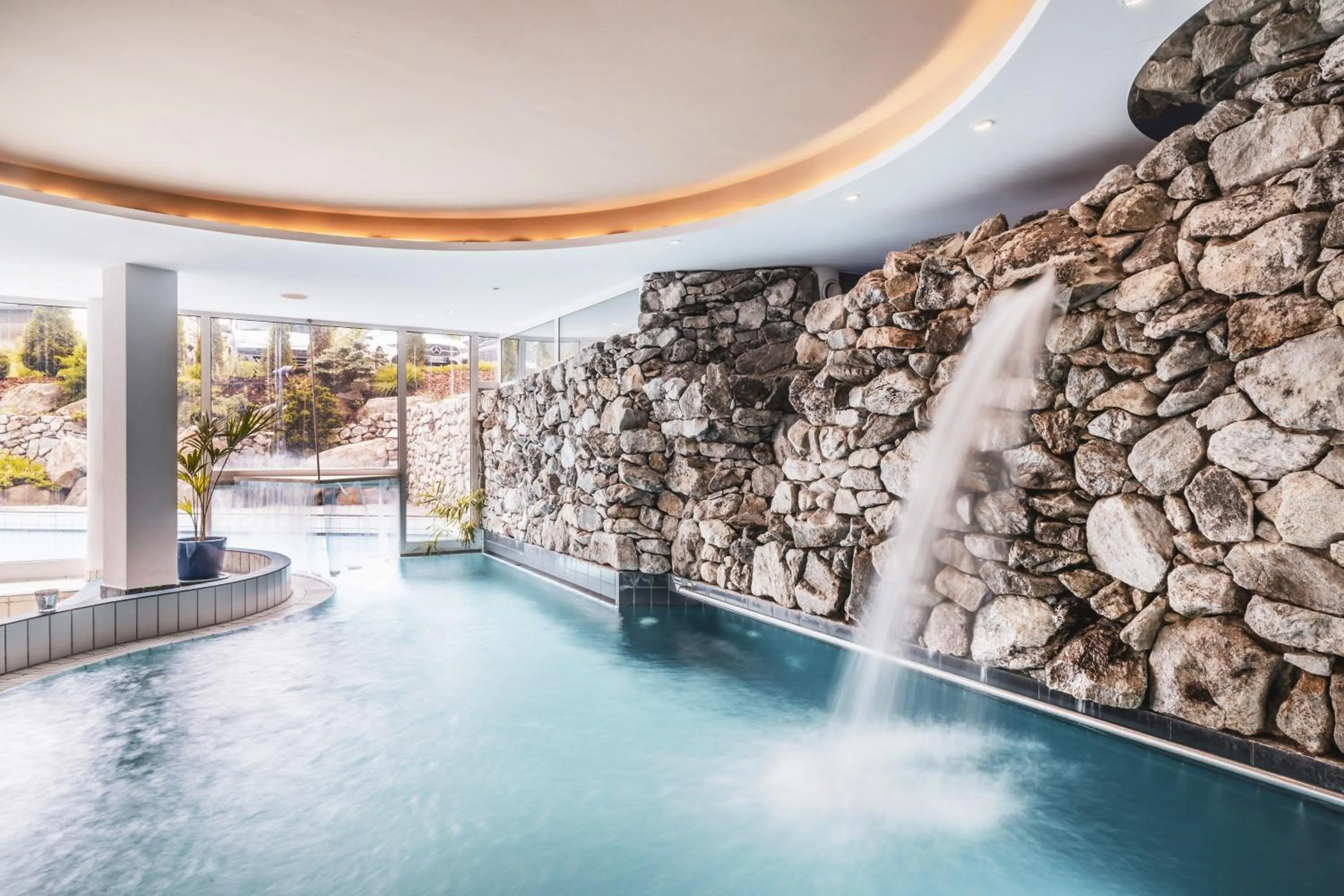 Swimming pool in Feldmilla Design Hotel - Wellness & SPA