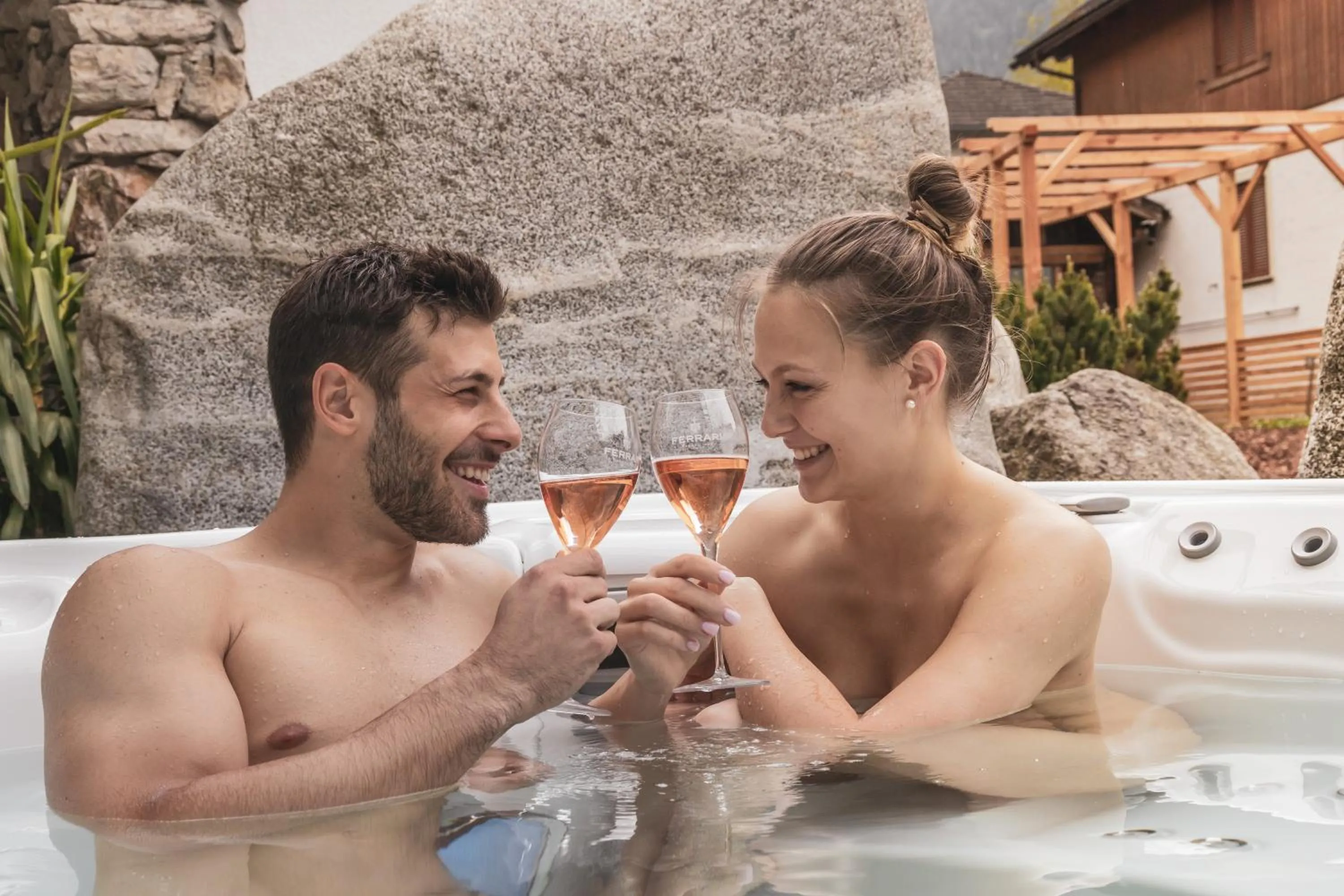 People in Feldmilla Design Hotel - Wellness & SPA