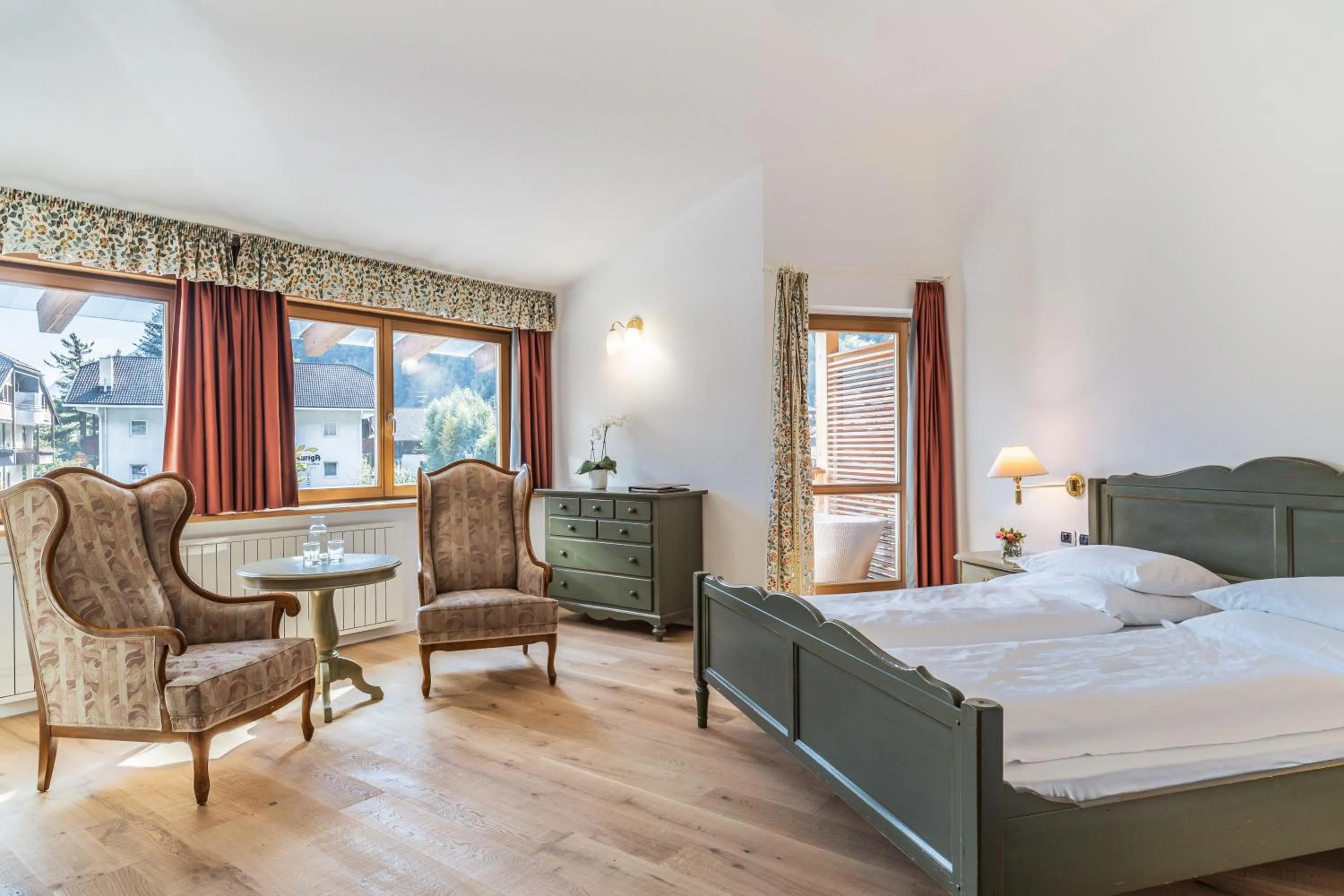 Bed in Feldmilla Design Hotel - Wellness & SPA