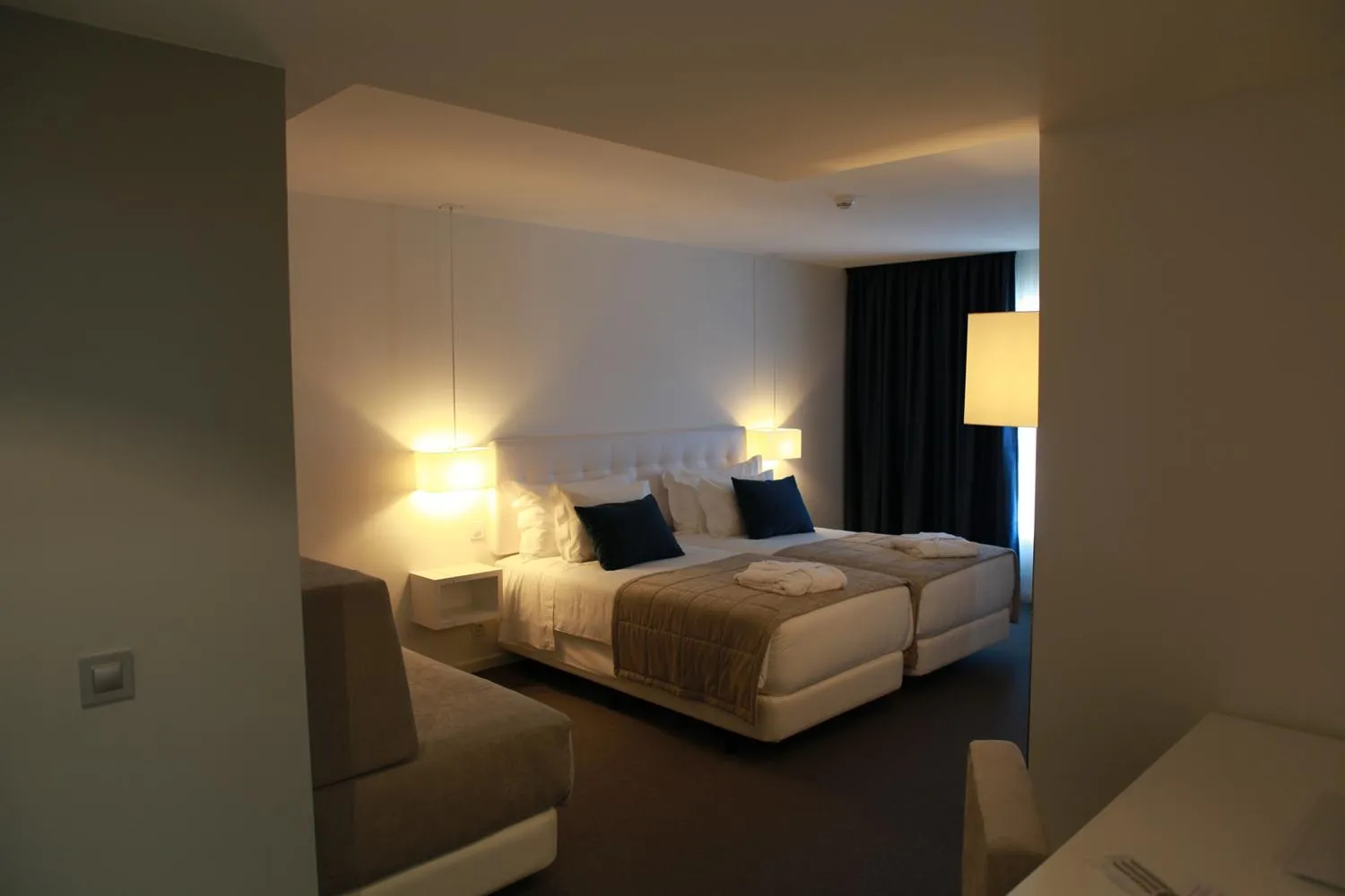 Bed in Hotel Anjo de Portugal