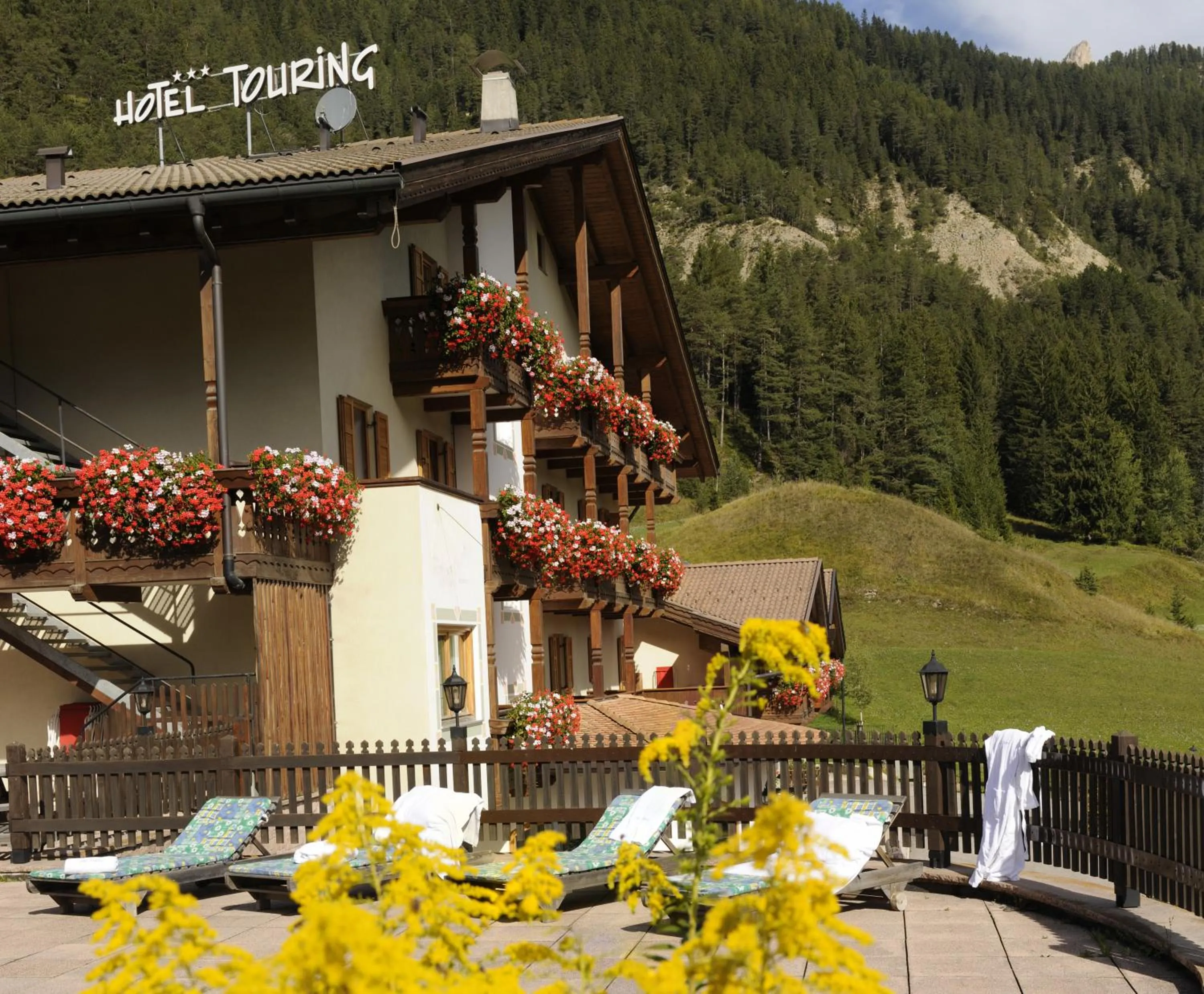 Balcony/Terrace in Alpine Touring Hotel-petfriendly
