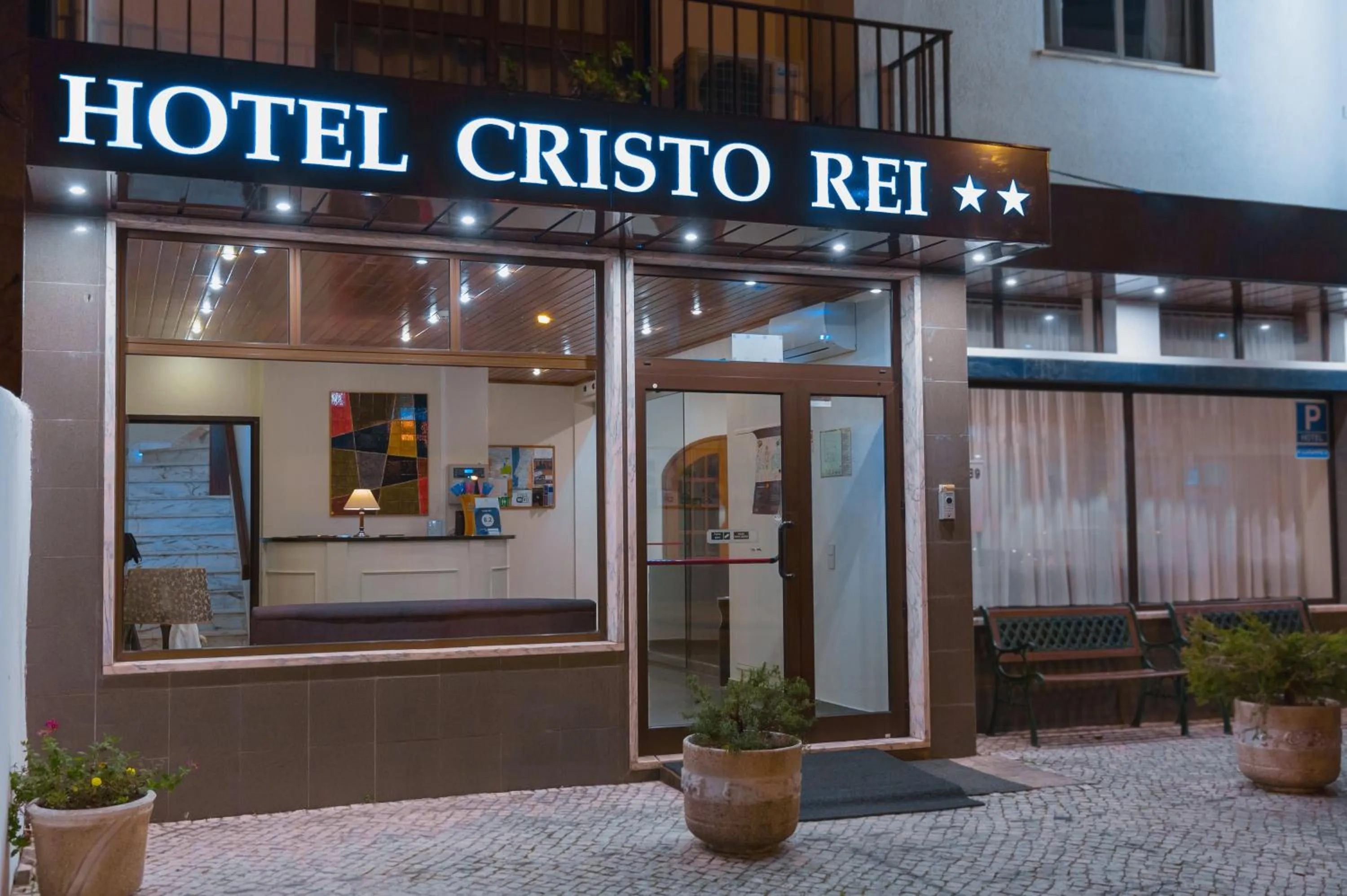 Facade/entrance in Hotel Cristo Rei - Fatima