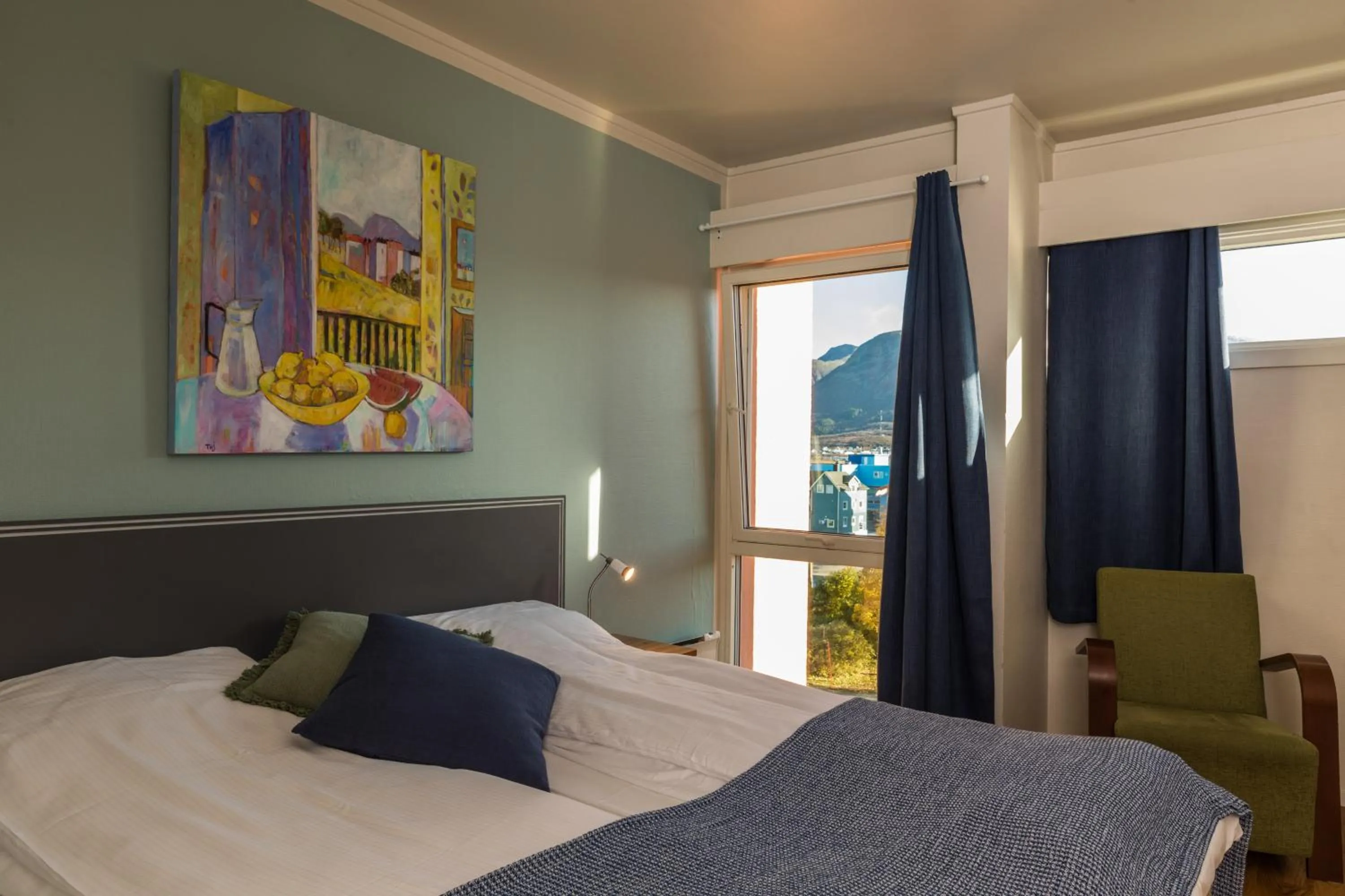 Photo of the whole room, Bed in Thon Partner Hotel Sortland