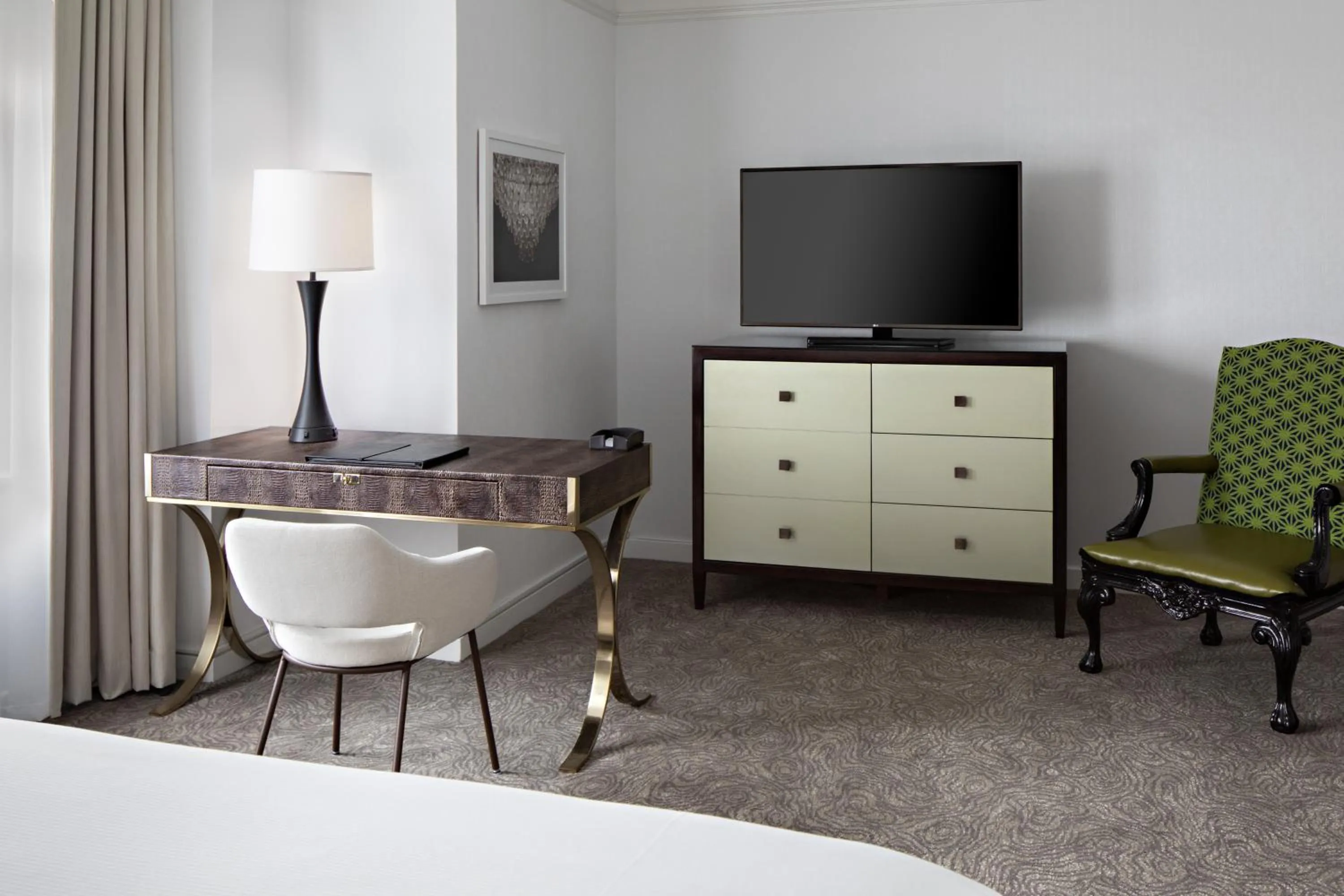 Bedroom in Amway Grand Plaza Hotel, Curio Collection by Hilton