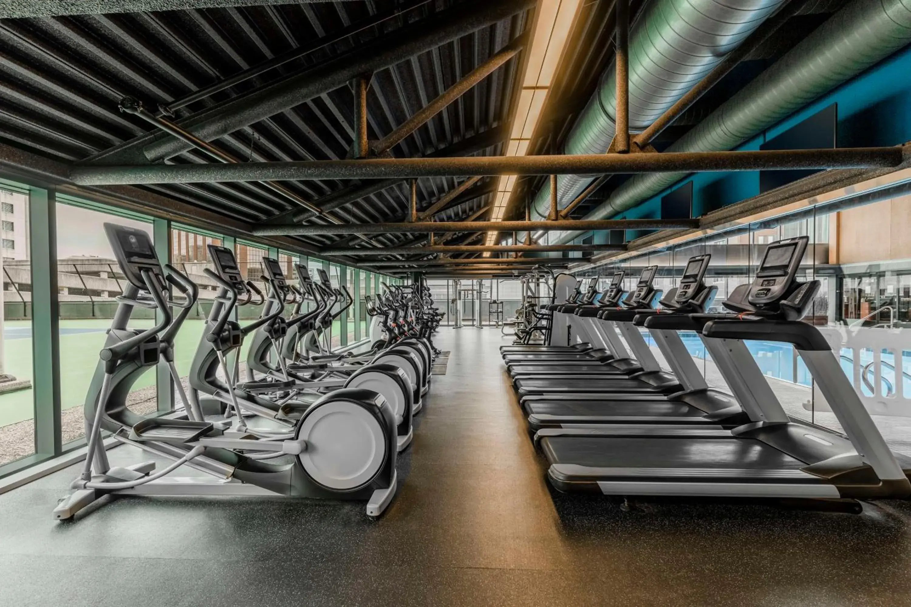 Fitness centre/facilities in Amway Grand Plaza Hotel, Curio Collection by Hilton Fitness centre/facilities in Amway Grand Plaza Hotel, Curio Collection by Hilton
