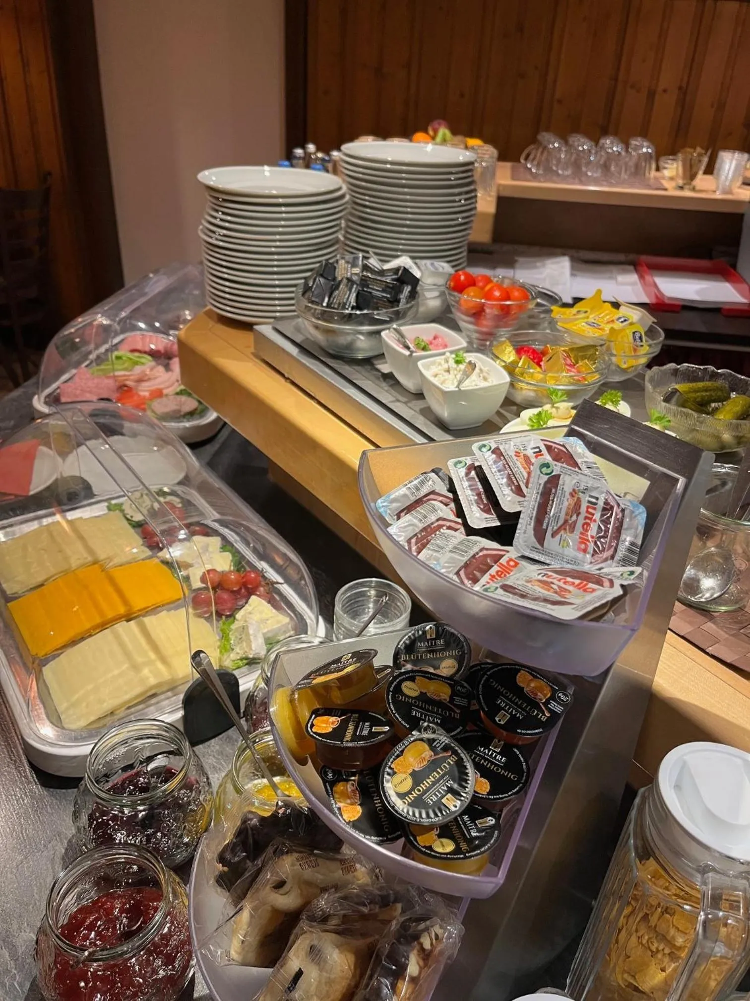 Breakfast in Hotel Brauhaus Bückeburg