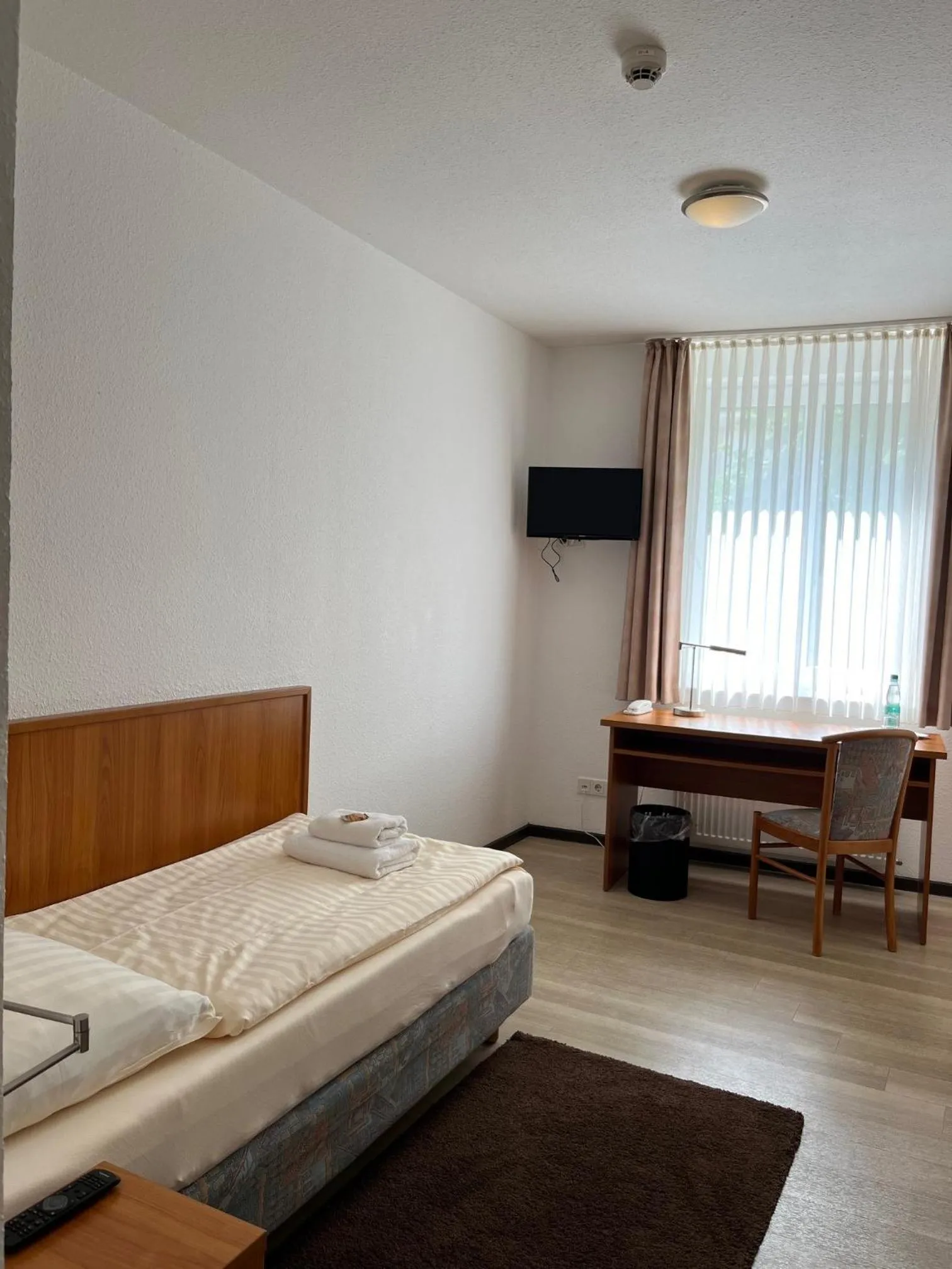 Bed in Hotel Brauhaus Bückeburg