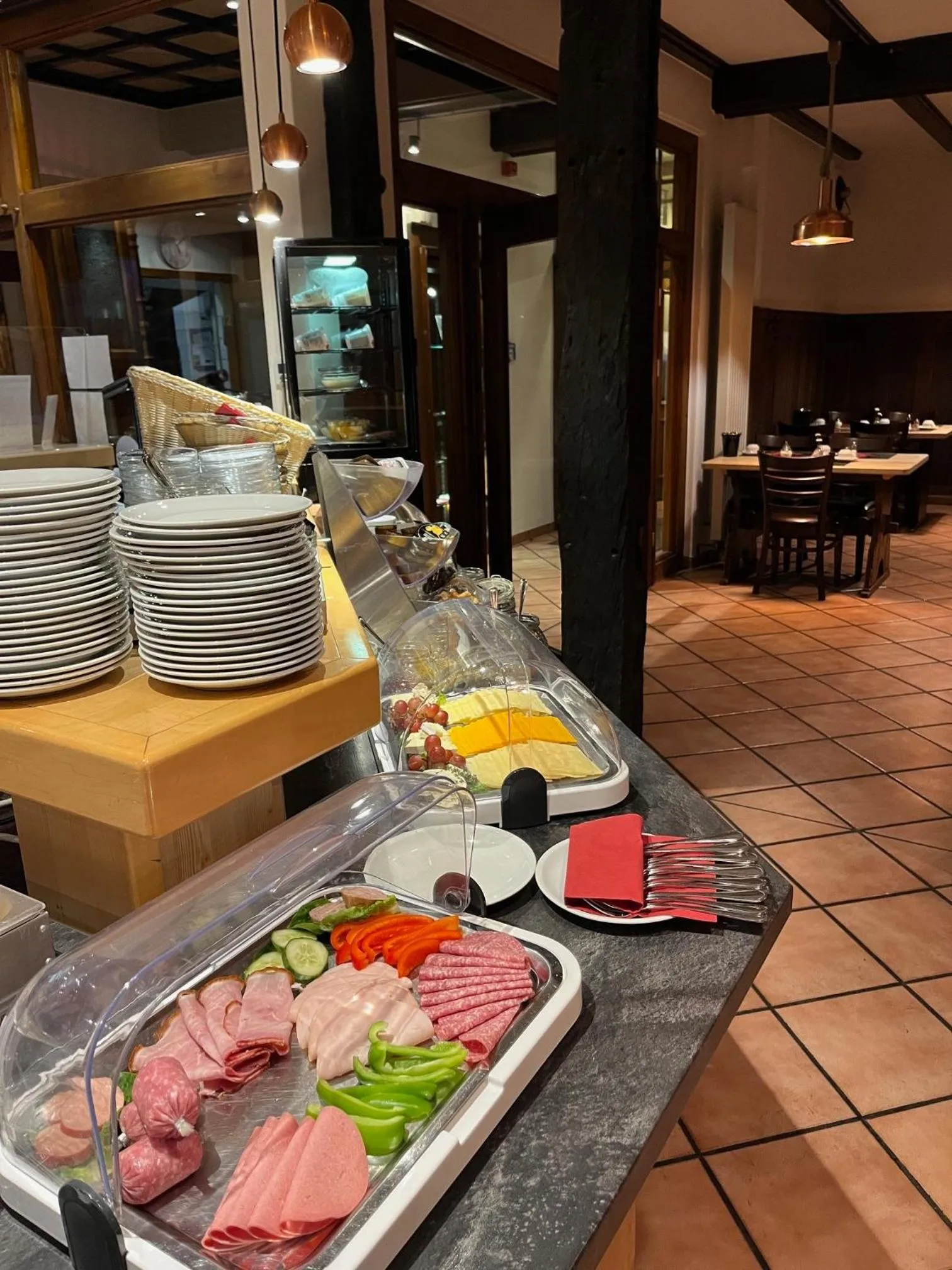 Breakfast in Hotel Brauhaus Bückeburg