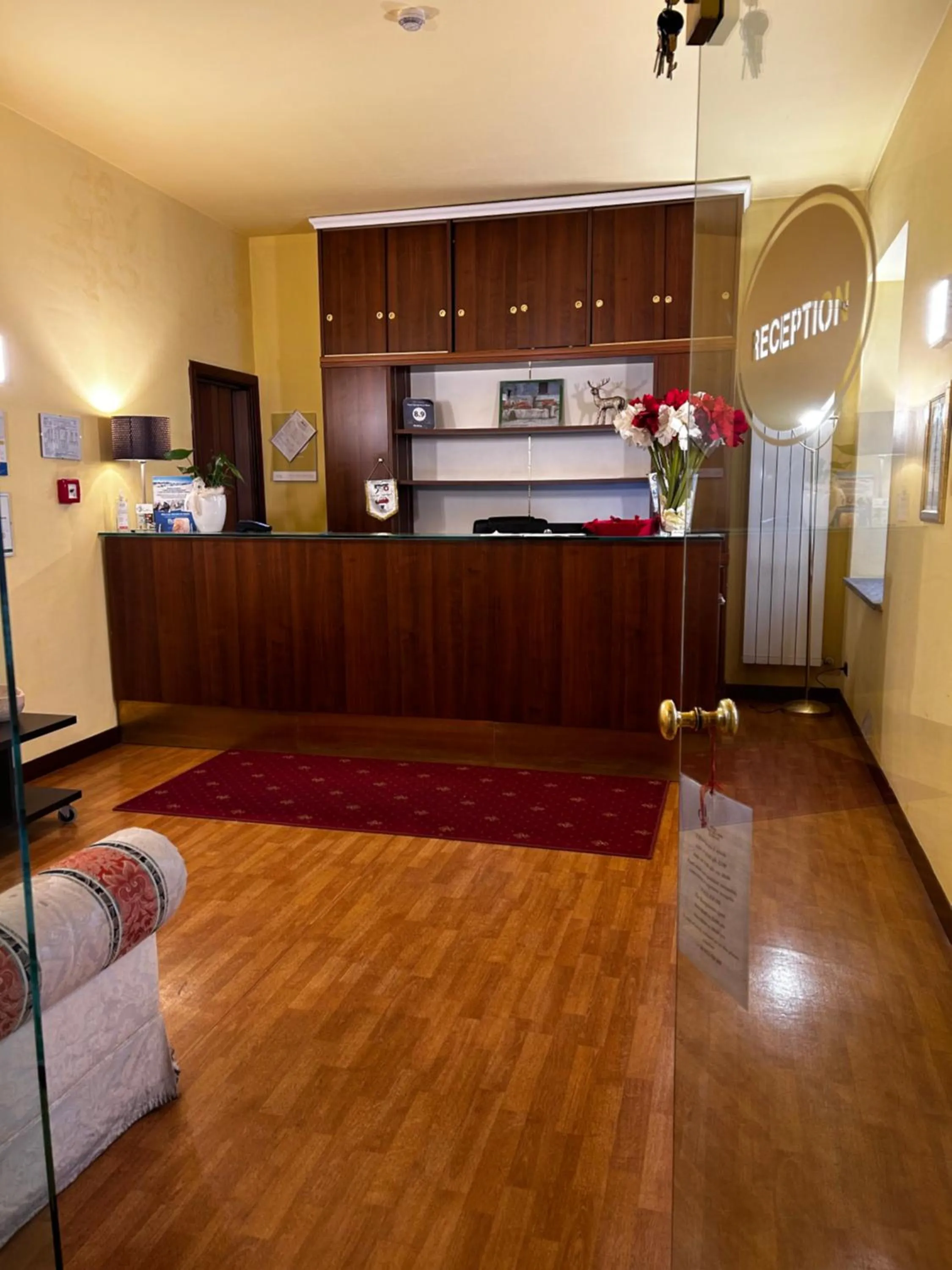 Lobby or reception in Hotel Oberje Dla Viere