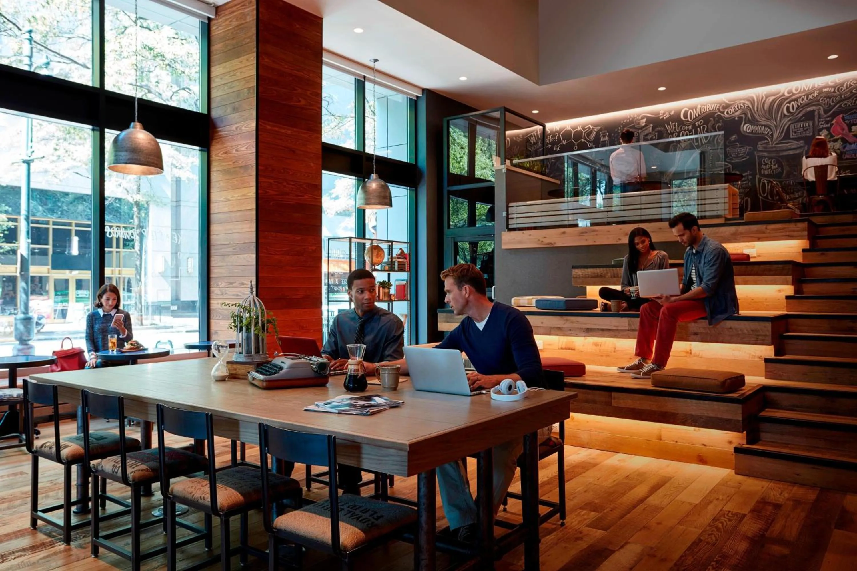 Restaurant/places to eat in Charlotte Marriott City Center