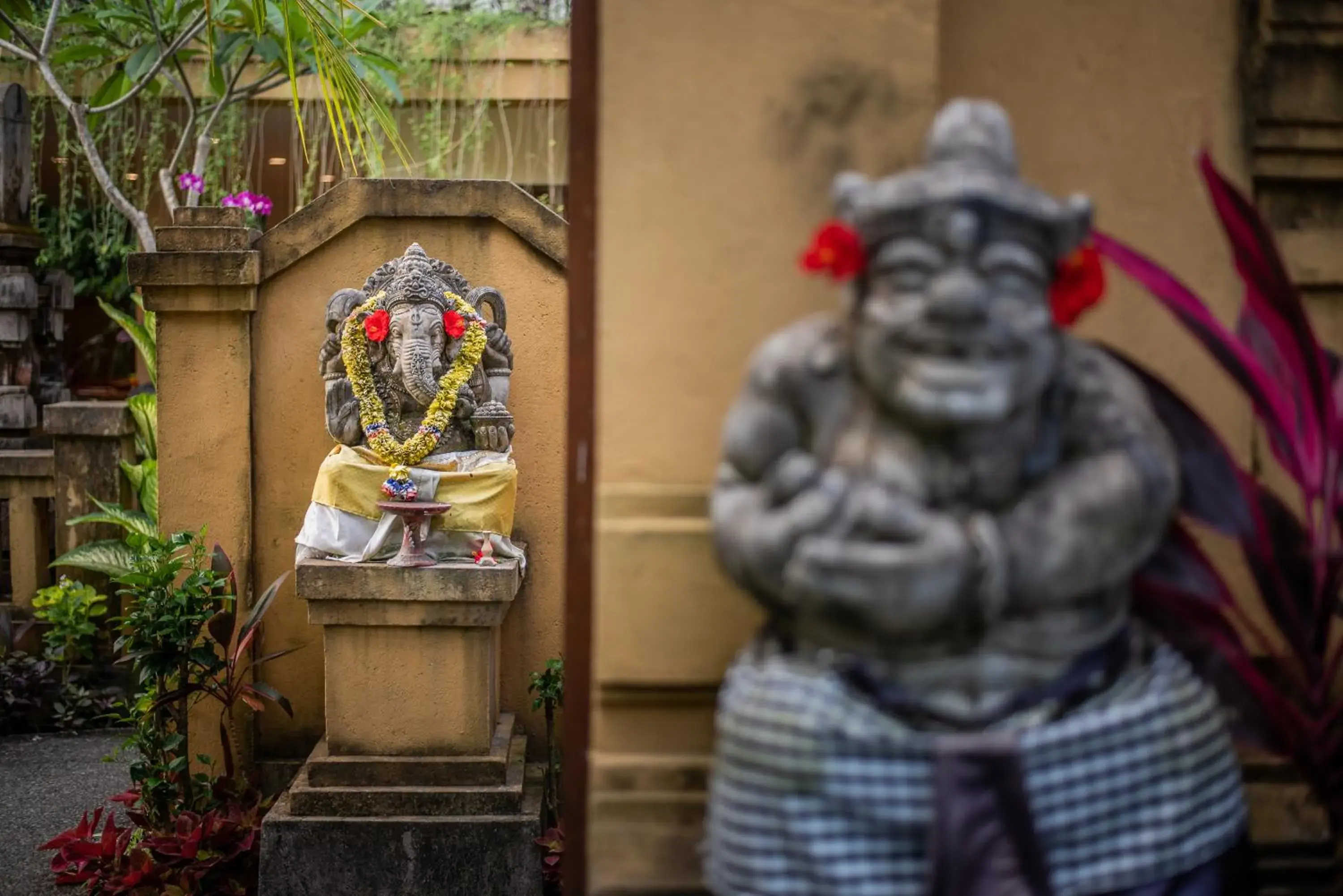 Facade/entrance in Swahita Ubud Facade/entrance in Swahita Ubud