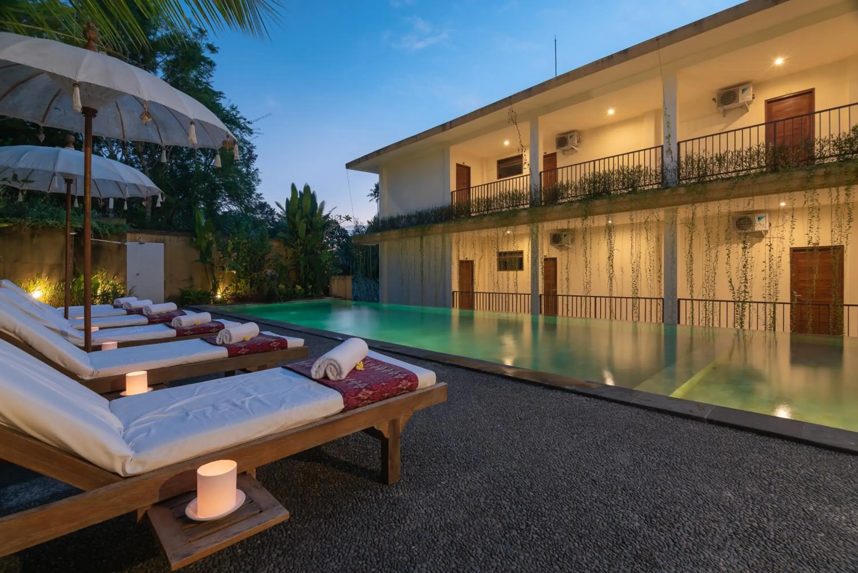 Swimming pool in Swahita Ubud Swimming pool in Swahita Ubud