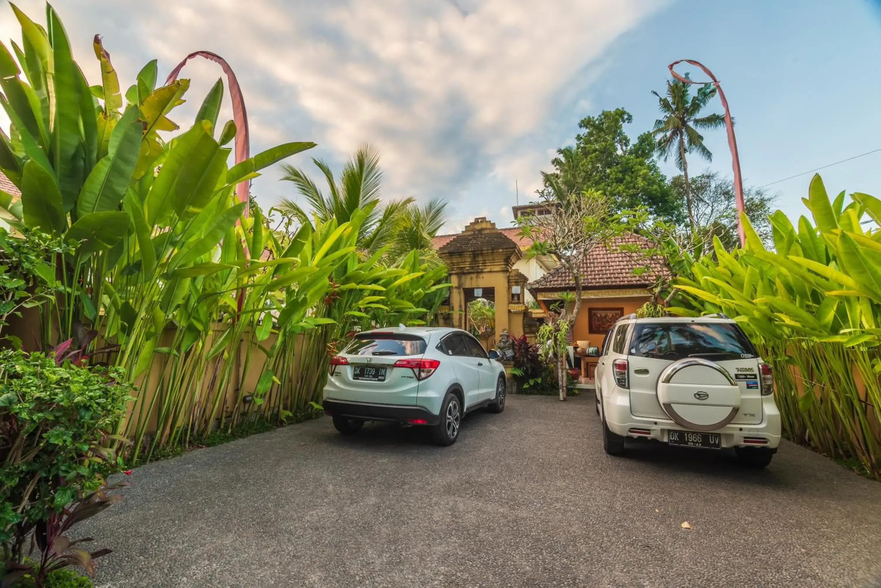 Facade/entrance in Swahita Ubud Facade/entrance in Swahita Ubud
