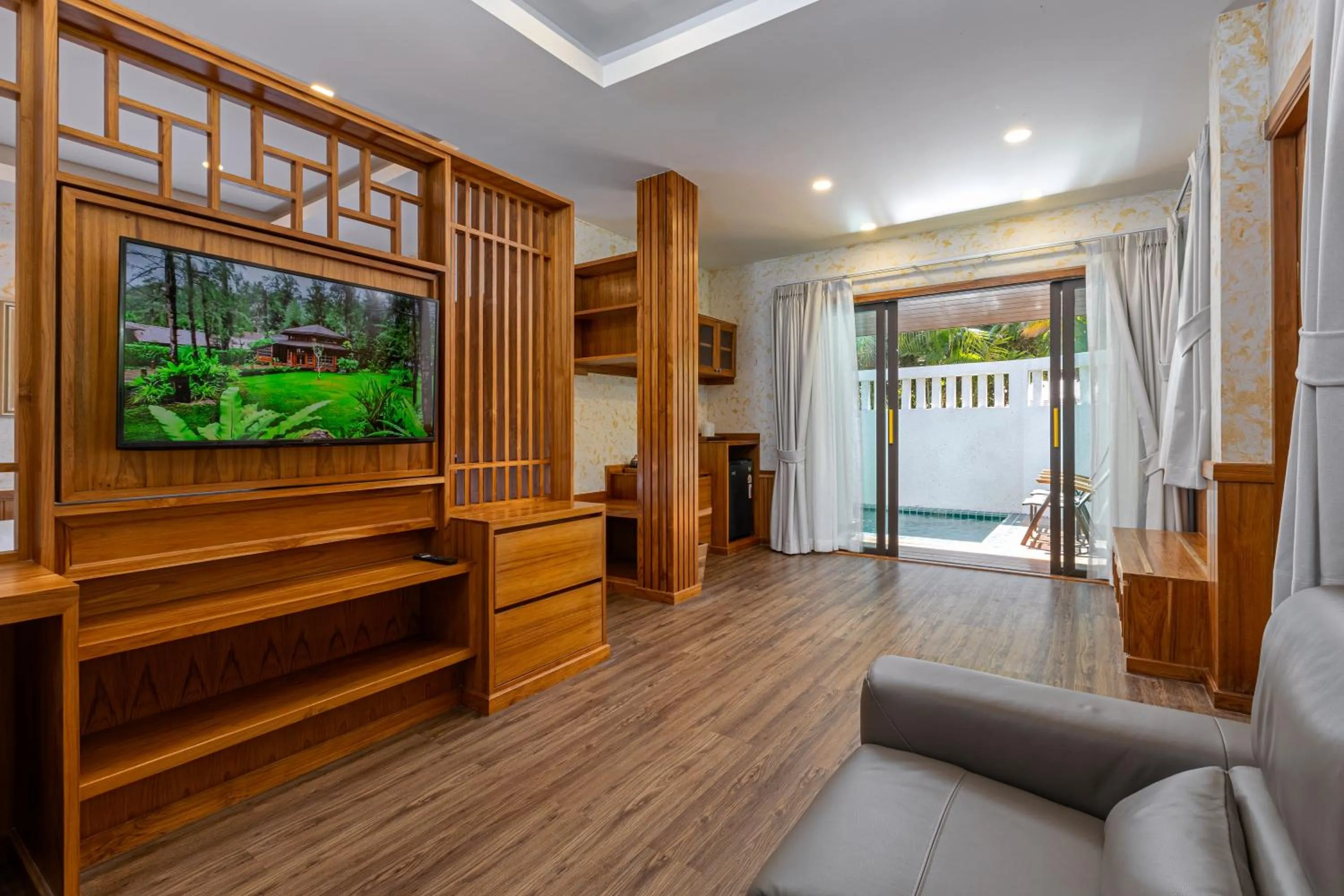 Living room in Naiyang Park Resort - SHA Extra Plus