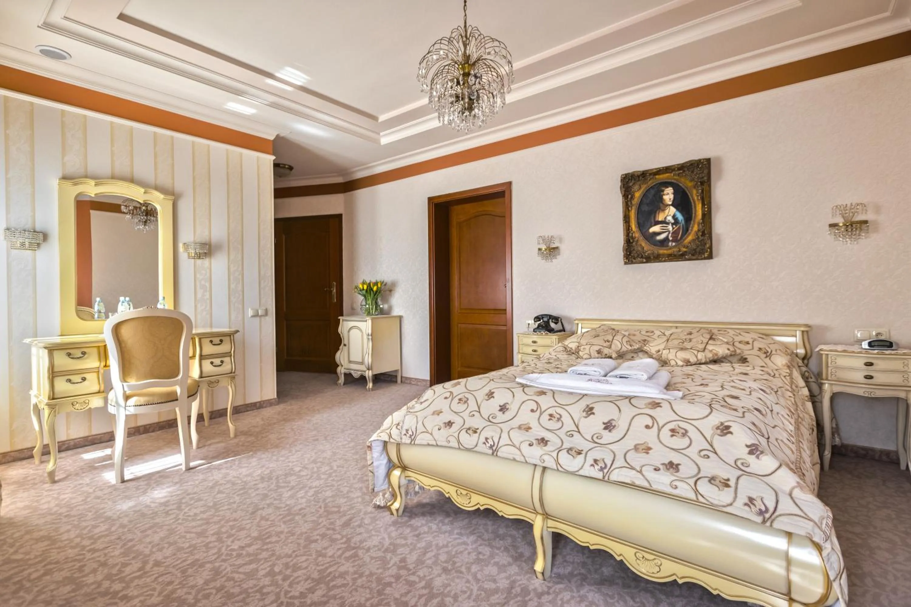 Bedroom, Bed in Pałacyk Karkonosze koło Karpacza