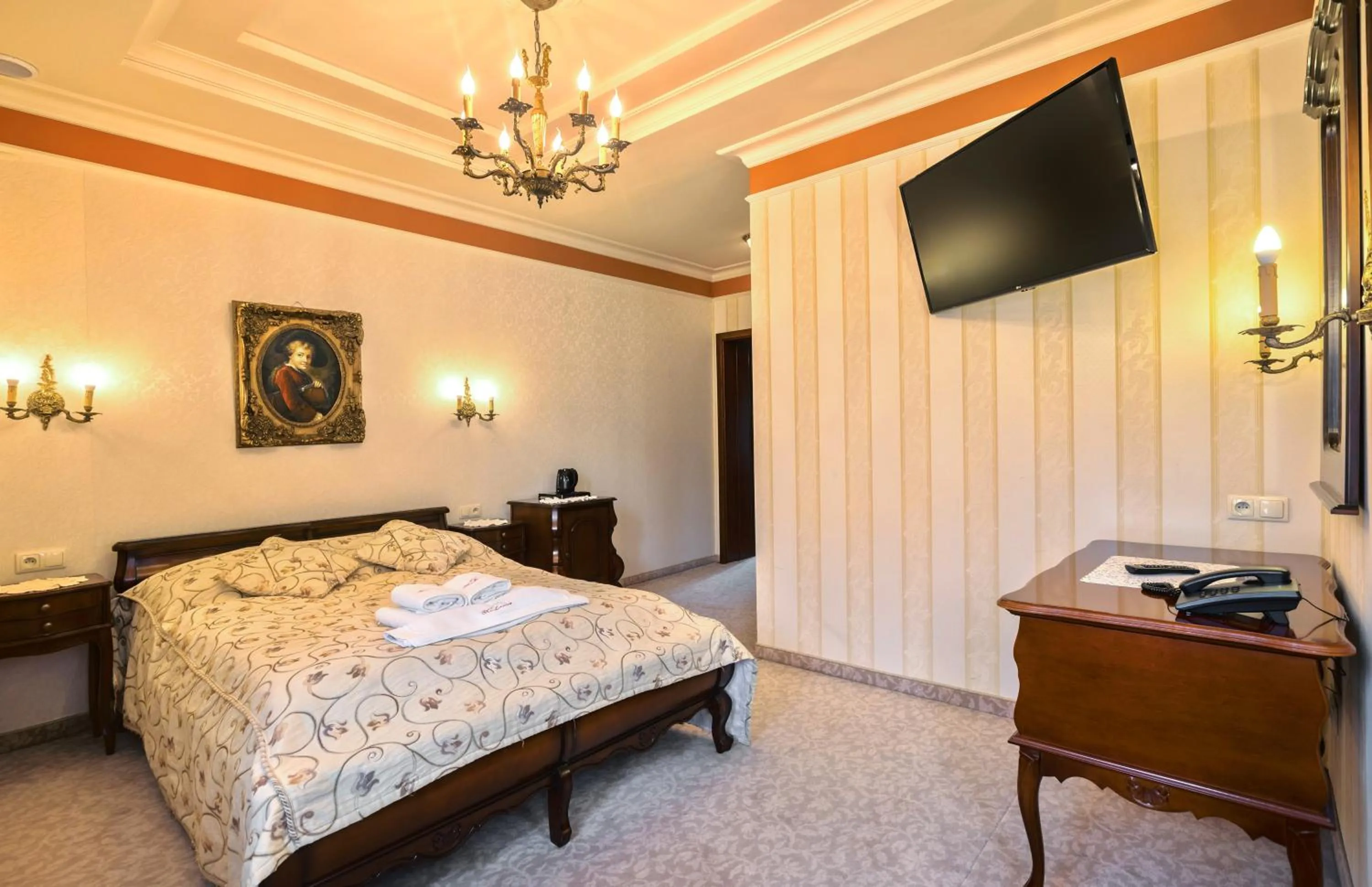 Bedroom, Bed in Pałacyk Karkonosze koło Karpacza