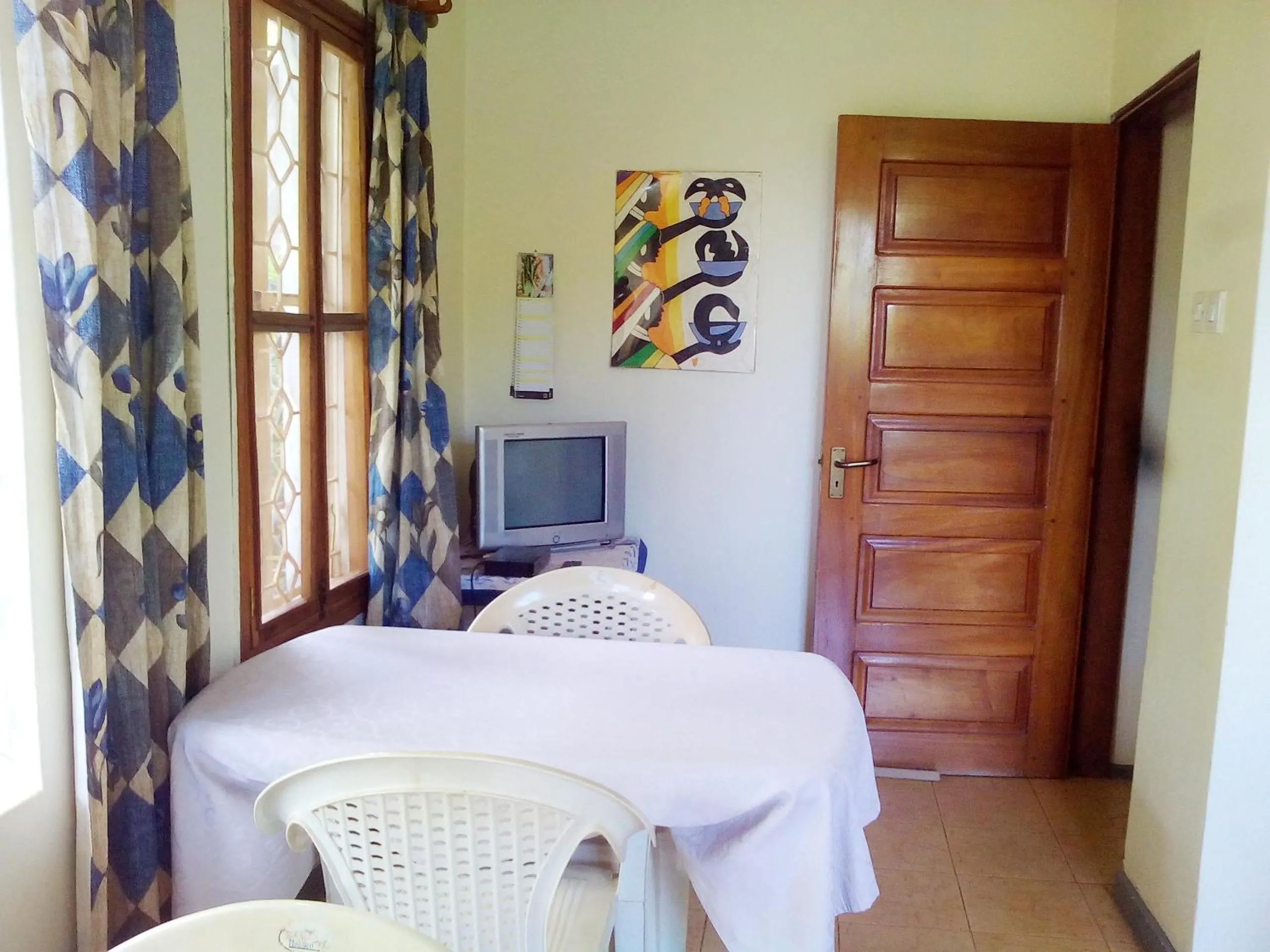 Seating area in Retreat Guesthouse Kitende