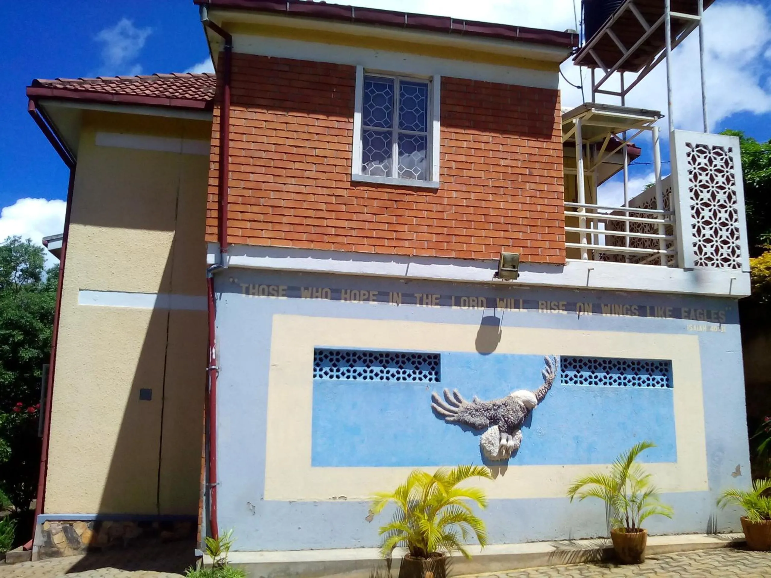 Property building in Retreat Guesthouse Kitende