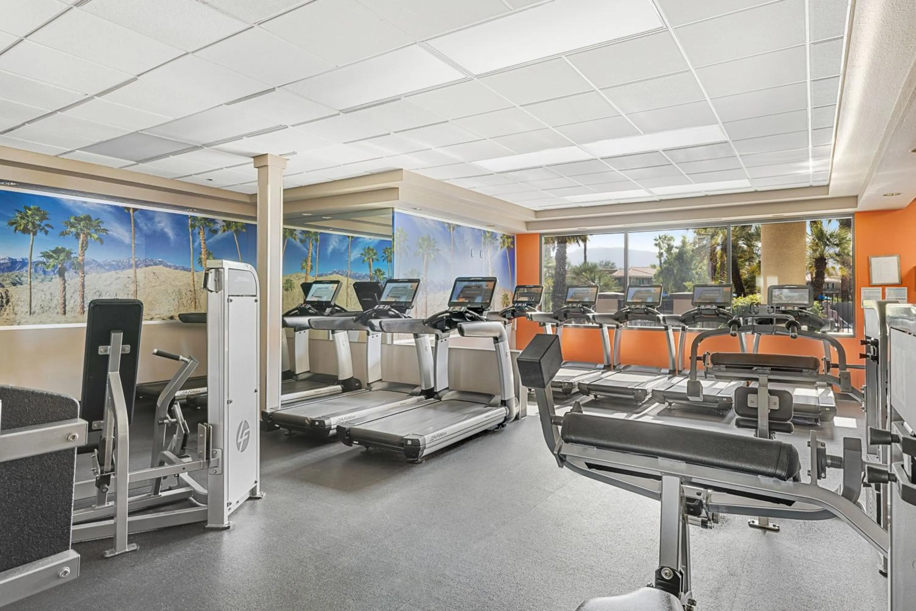 Fitness centre/facilities in Marriott's Desert Springs Villas I