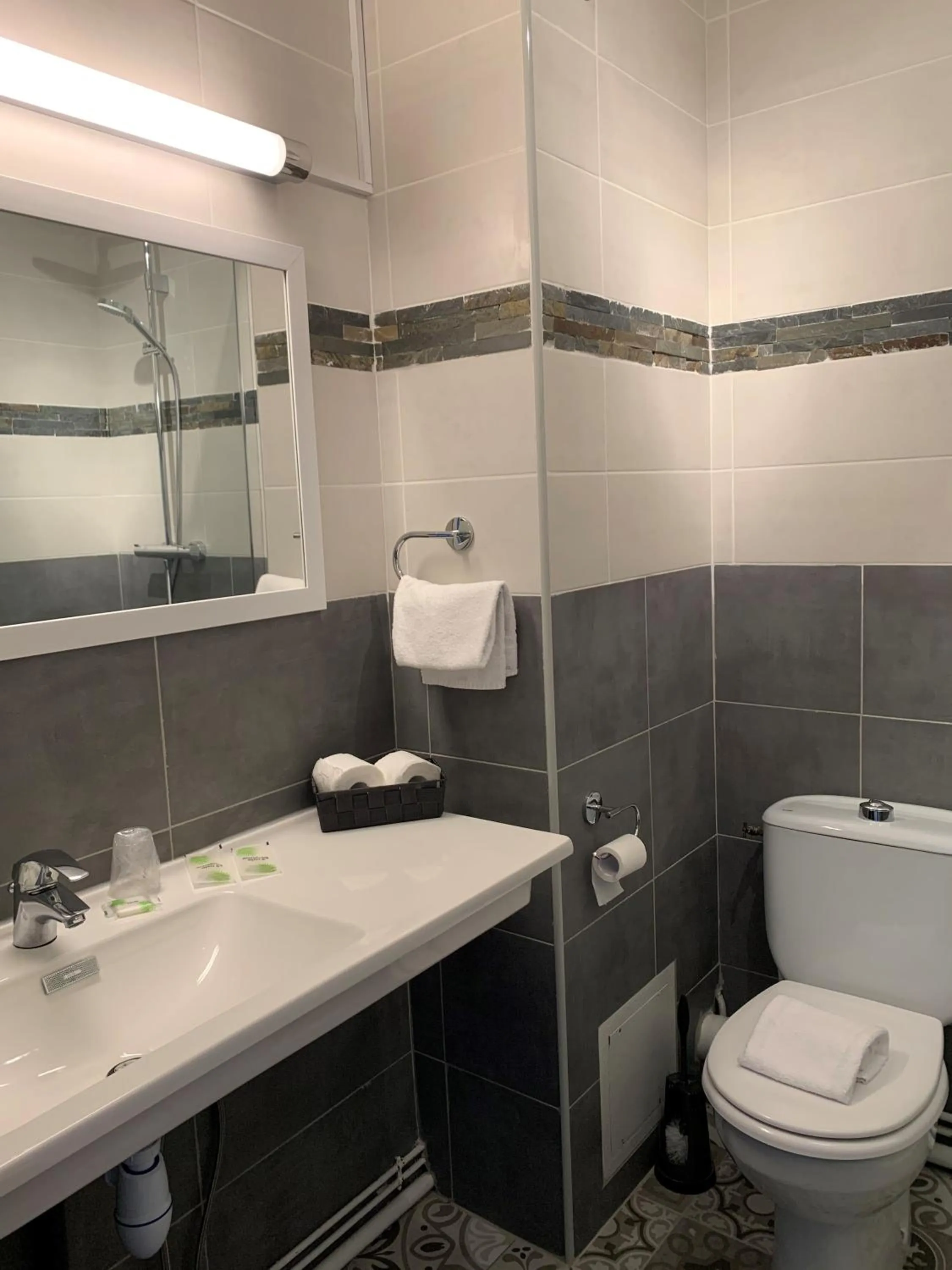 Bathroom in Hotel Atlantide