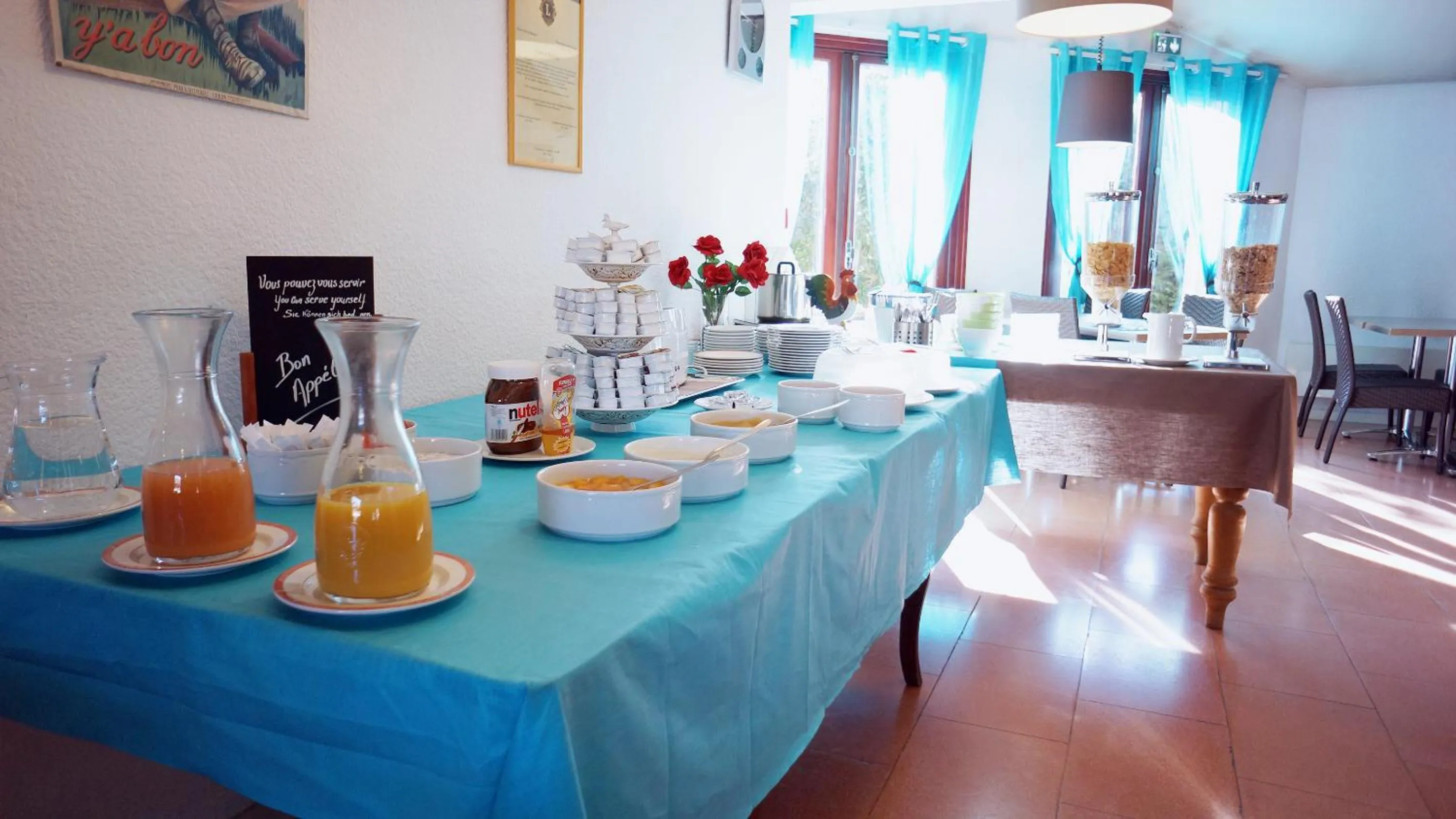 Decorative detail in Hotel Atlantide