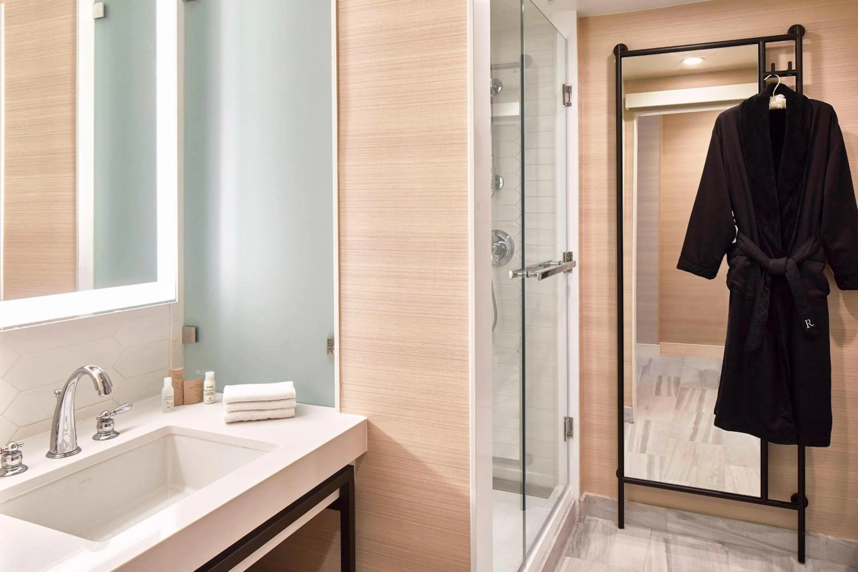 Bathroom in Renaissance Dallas Hotel