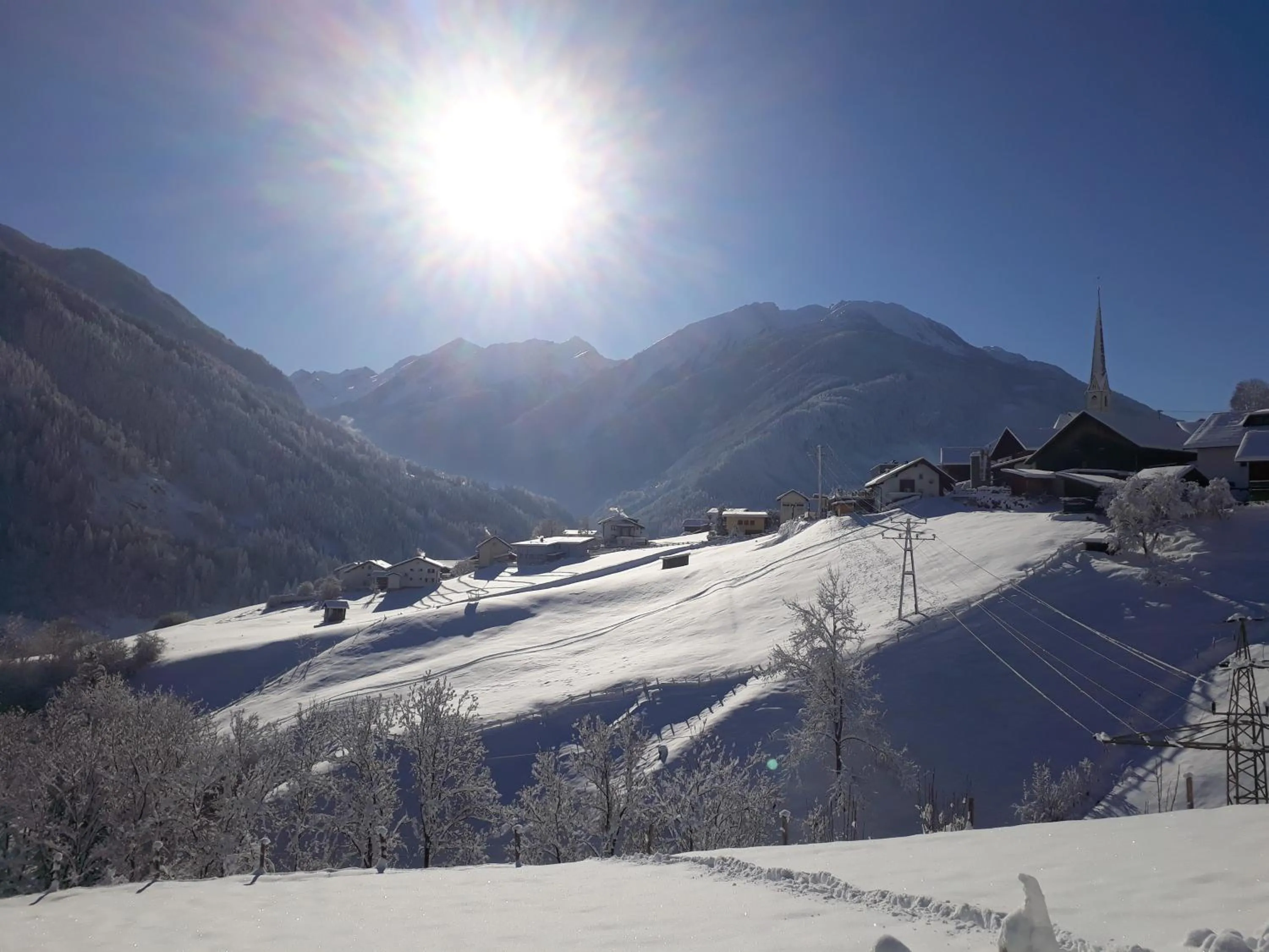 Mountain view in Neuner Charlotte incl Skidepot an der Hochzeigerbahn