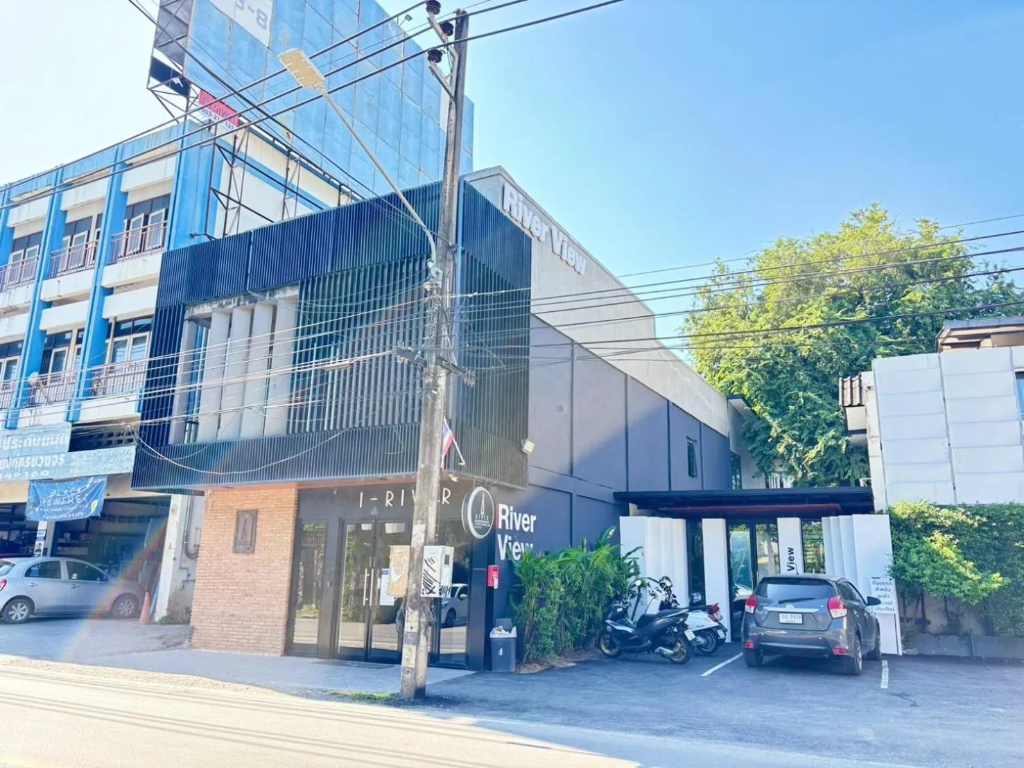 Facade/entrance in i-river chiangmai