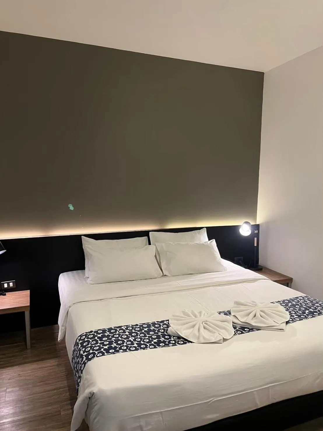 Bed in i-river chiangmai