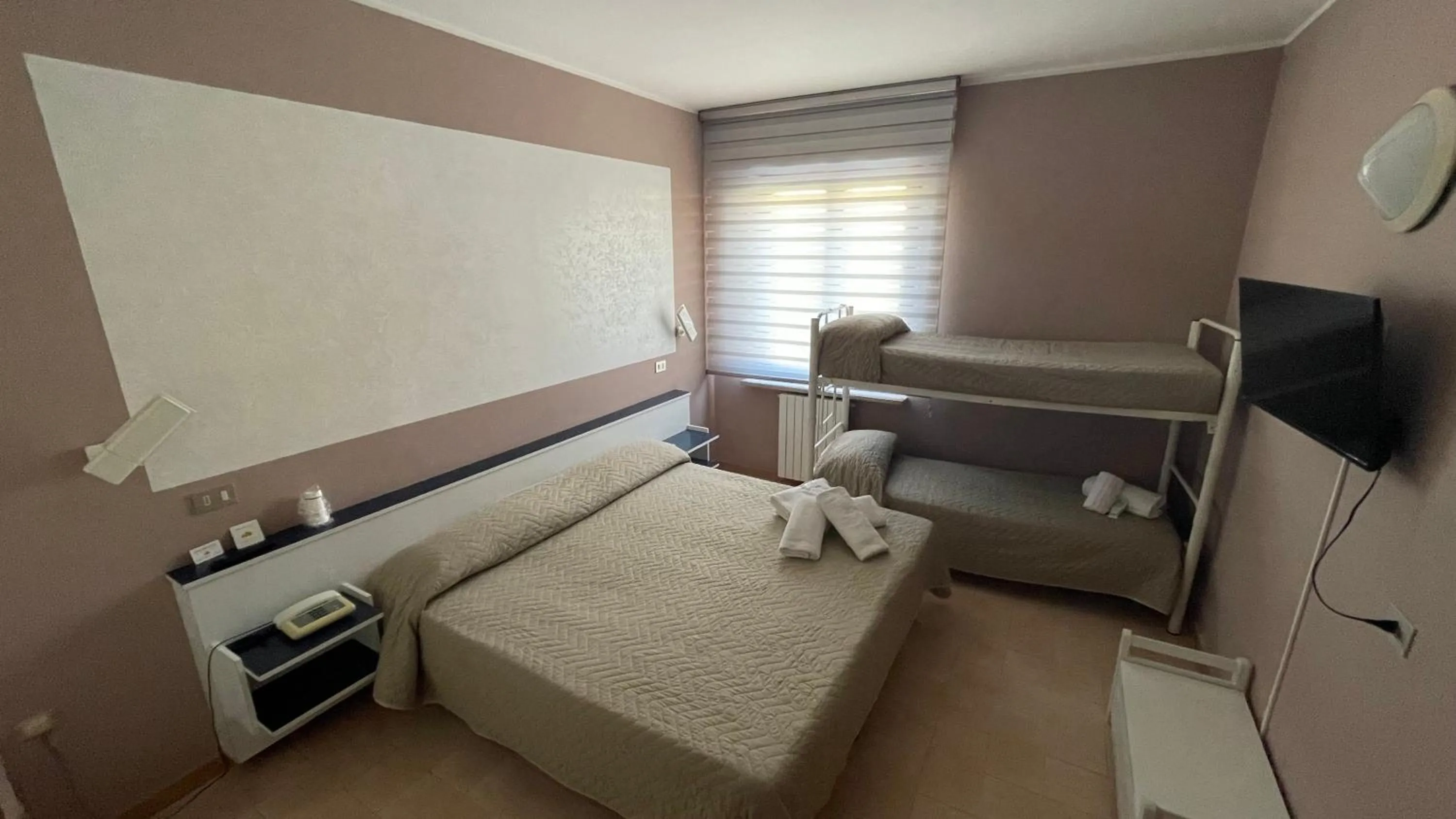 Bed in Hotel Belvedere