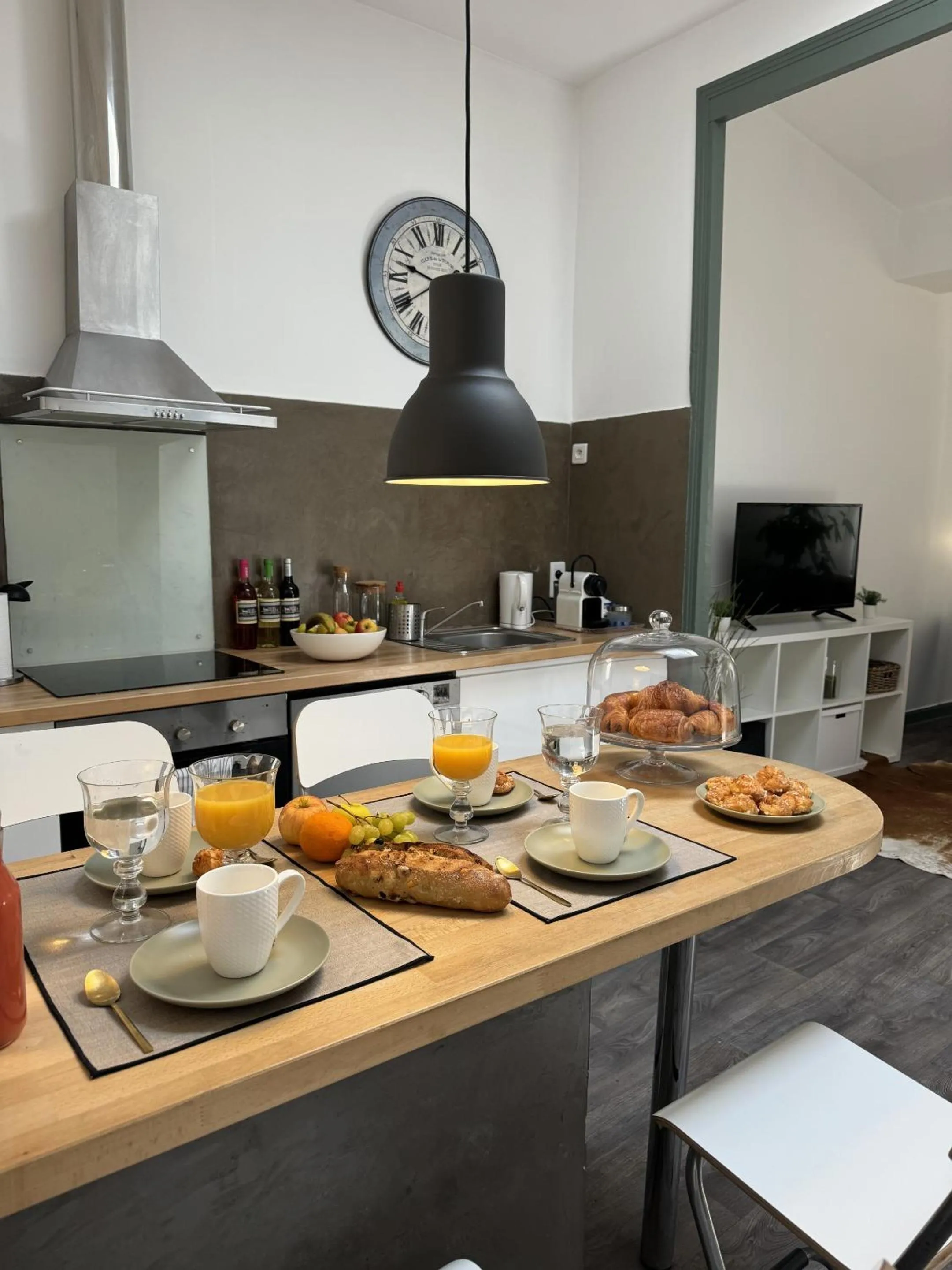 Kitchen or kitchenette in Maison Bacou cité 4