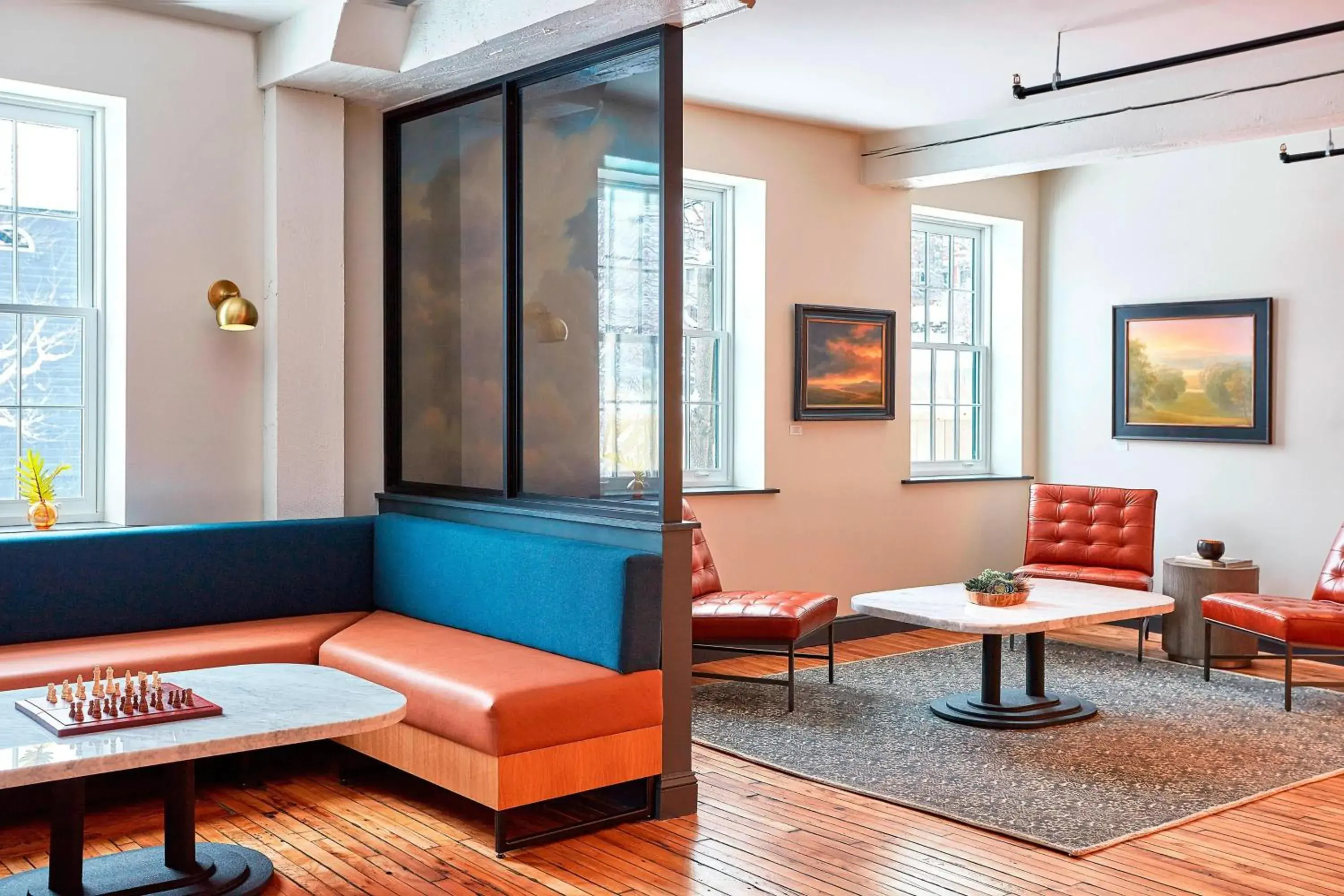 Lobby or reception in The Wick, Hudson, a Tribute Portfolio Hotel Lobby or reception in The Wick, Hudson, a Tribute Portfolio Hotel