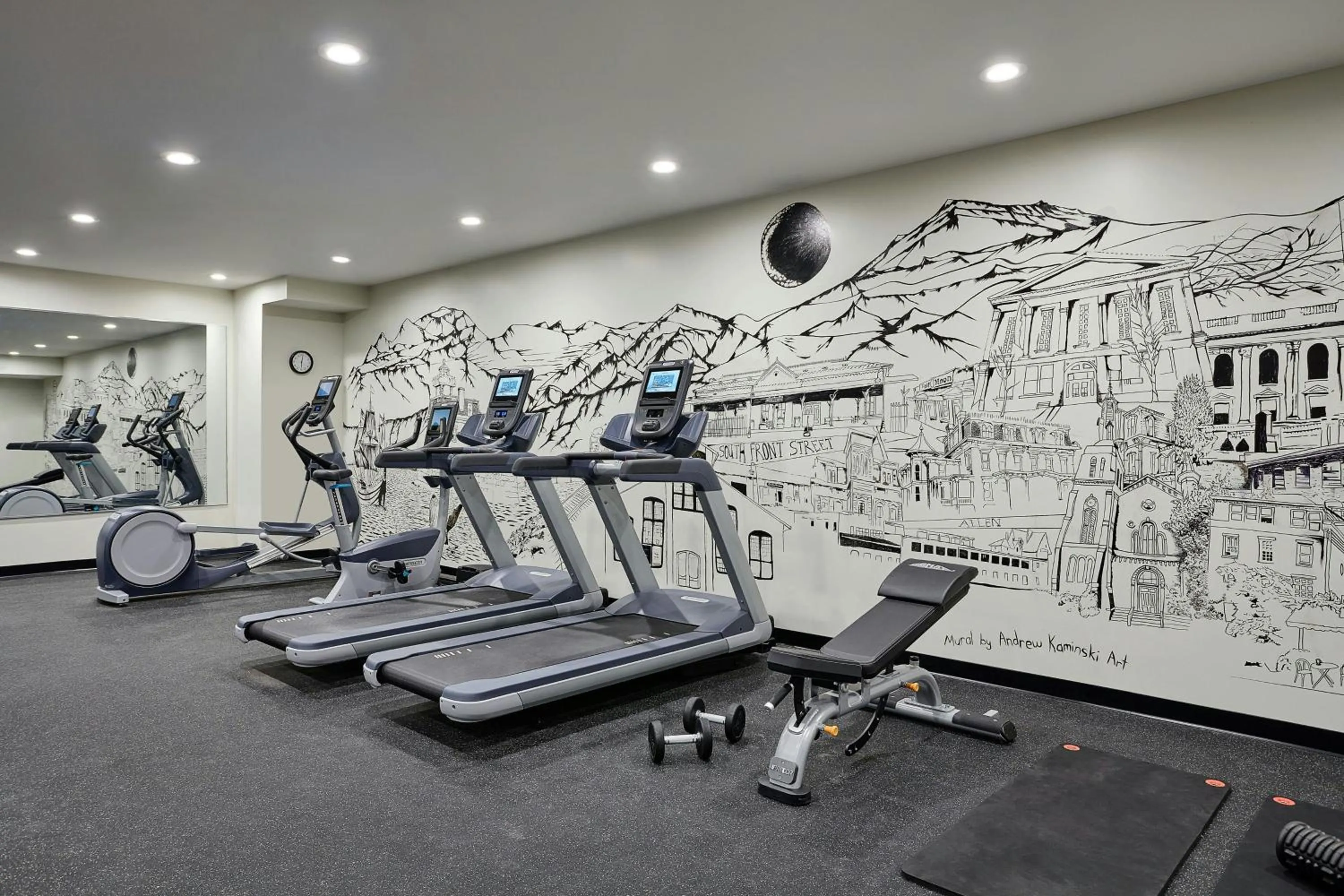 Fitness centre/facilities in The Wick, Hudson, a Tribute Portfolio Hotel