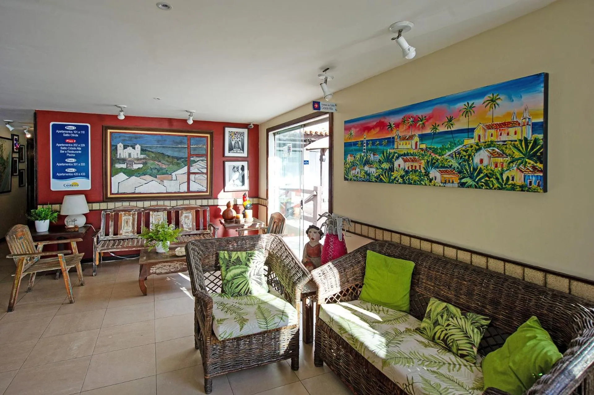 Lobby or reception in Hotel Costeiro