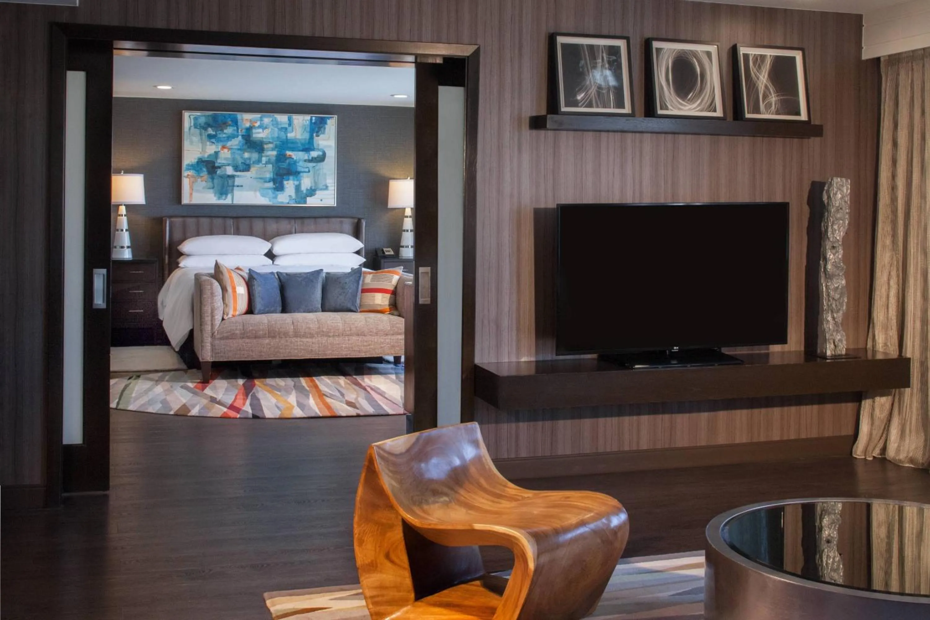 Living room in Dallas Marriott Suites Medical/Market Center