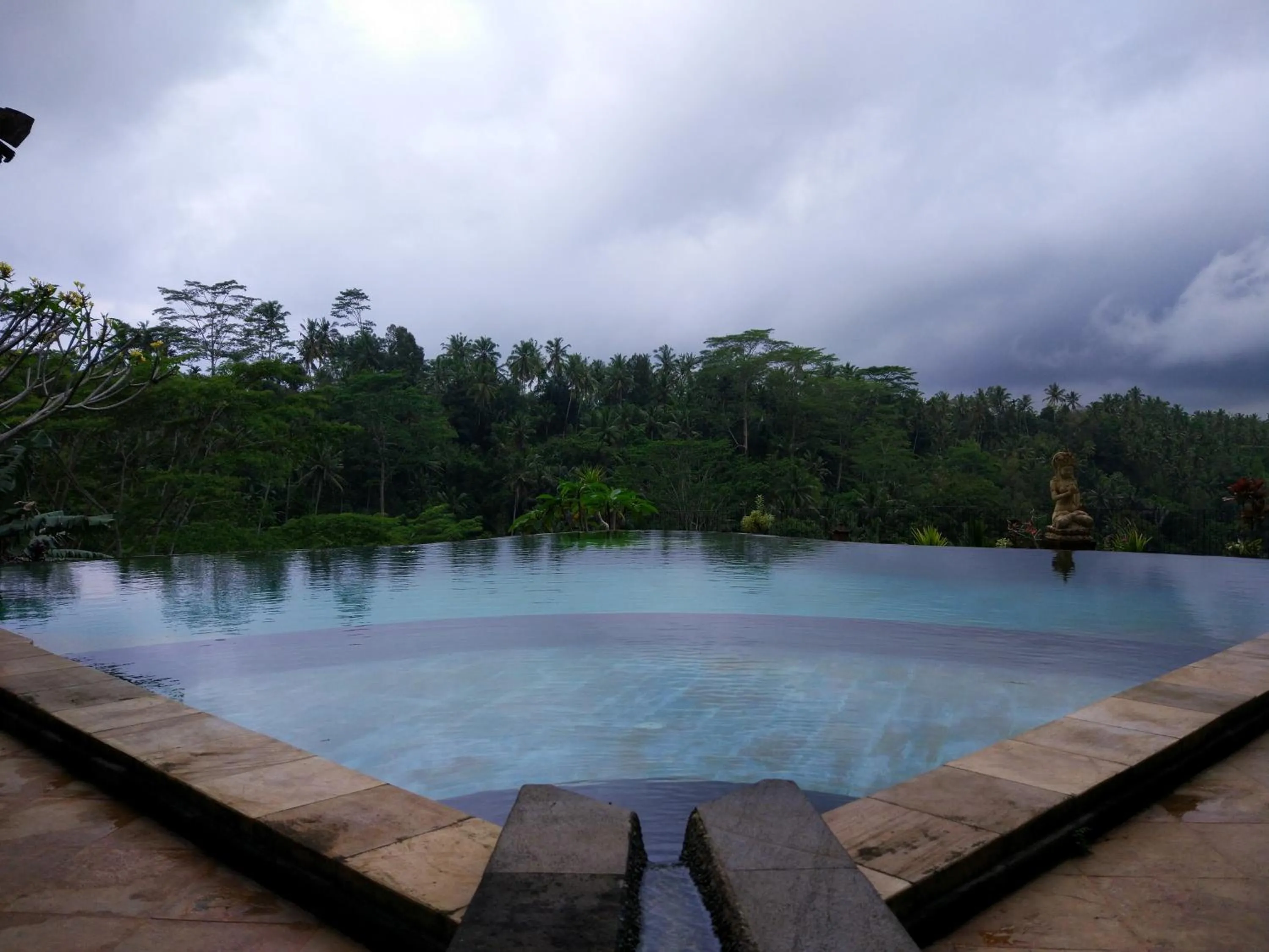 Garden view in Tirta Asri Ubud Villa