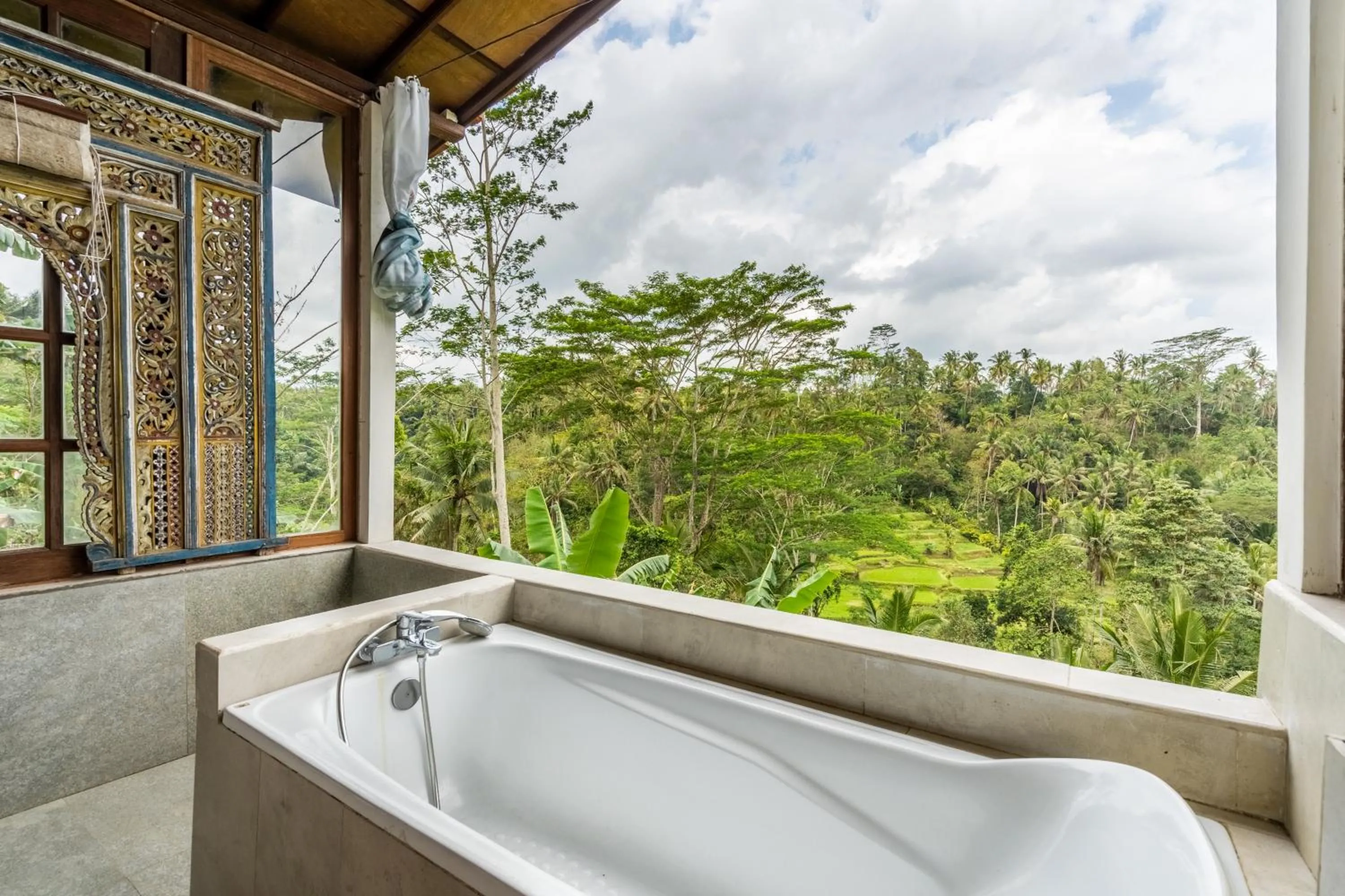 Bathroom in Tirta Asri Ubud Villa