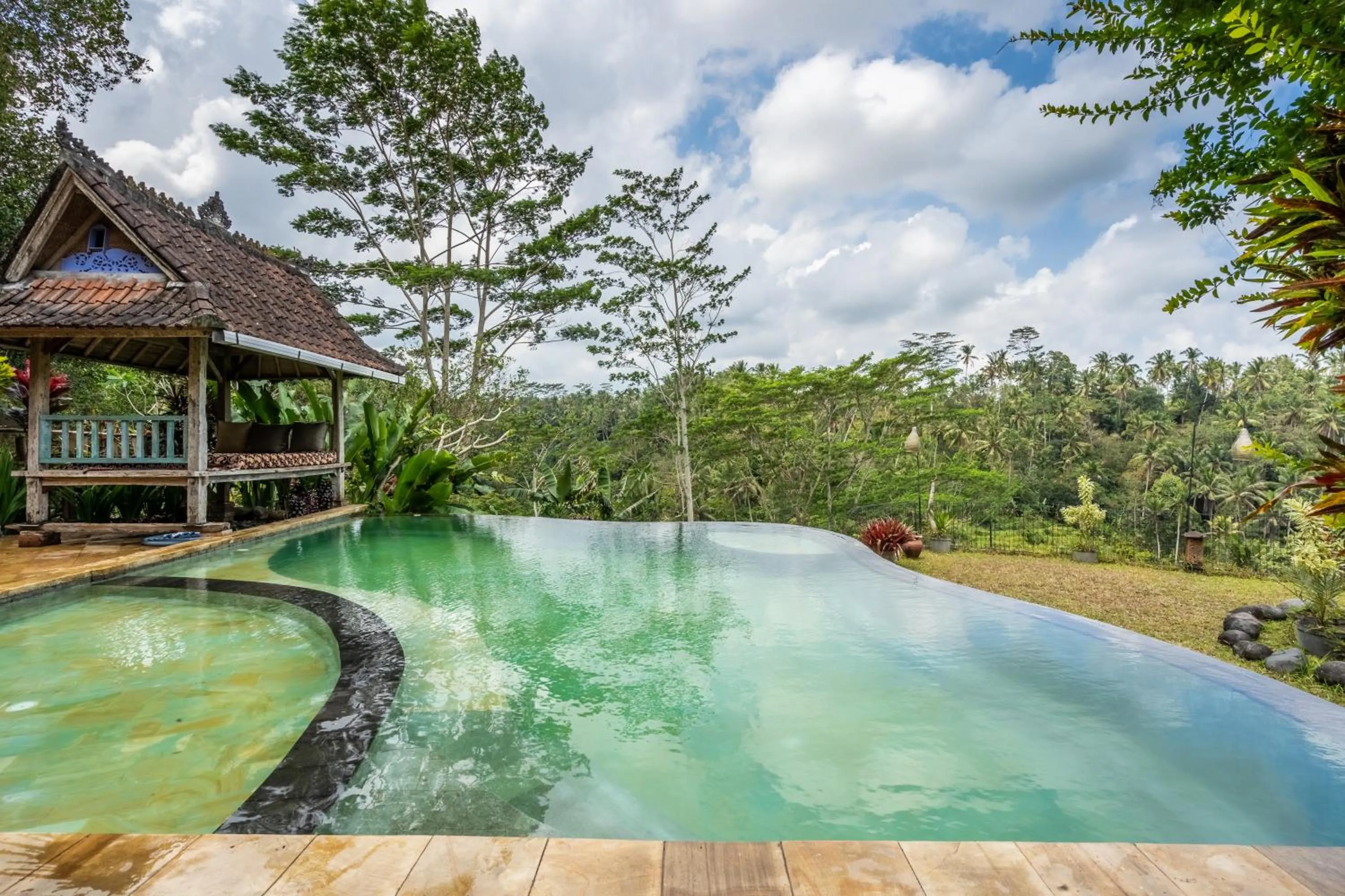 Natural landscape in Tirta Asri Ubud Villa